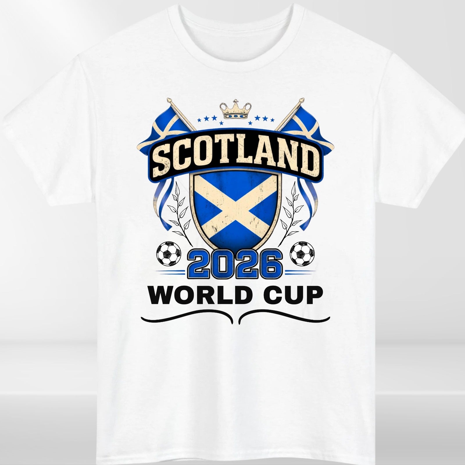 Scotland Football 2026 Fan Unisex Kids T Shirt Scottish Soccer Gift Tee