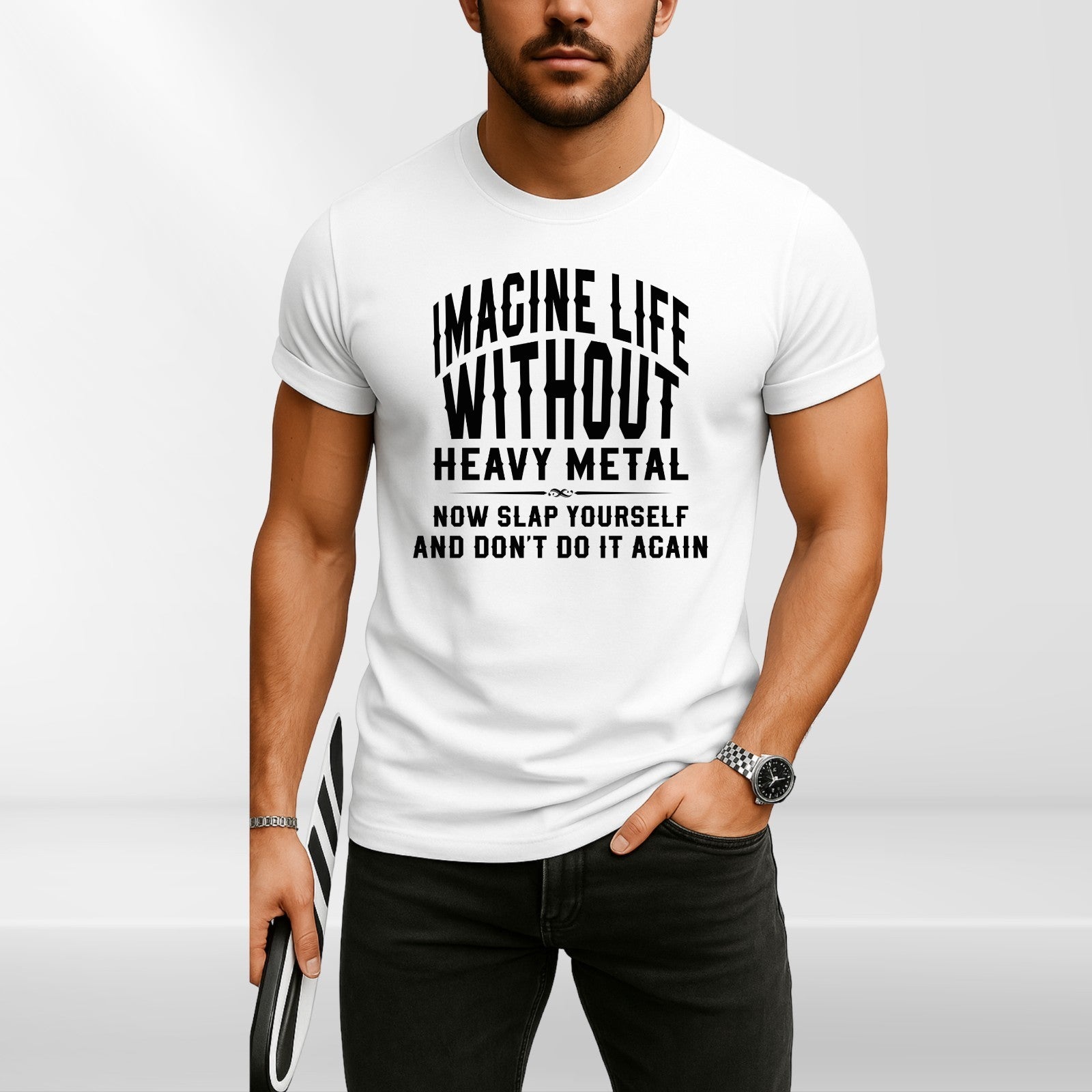 Alter Bridge Blackbird inspired imagine life without heavy metal T-Shirt Unisex