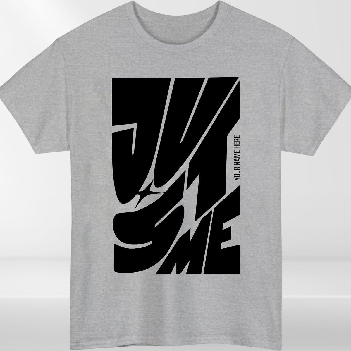 Custom Just Me Personalised Bold T-Shirt product view 3