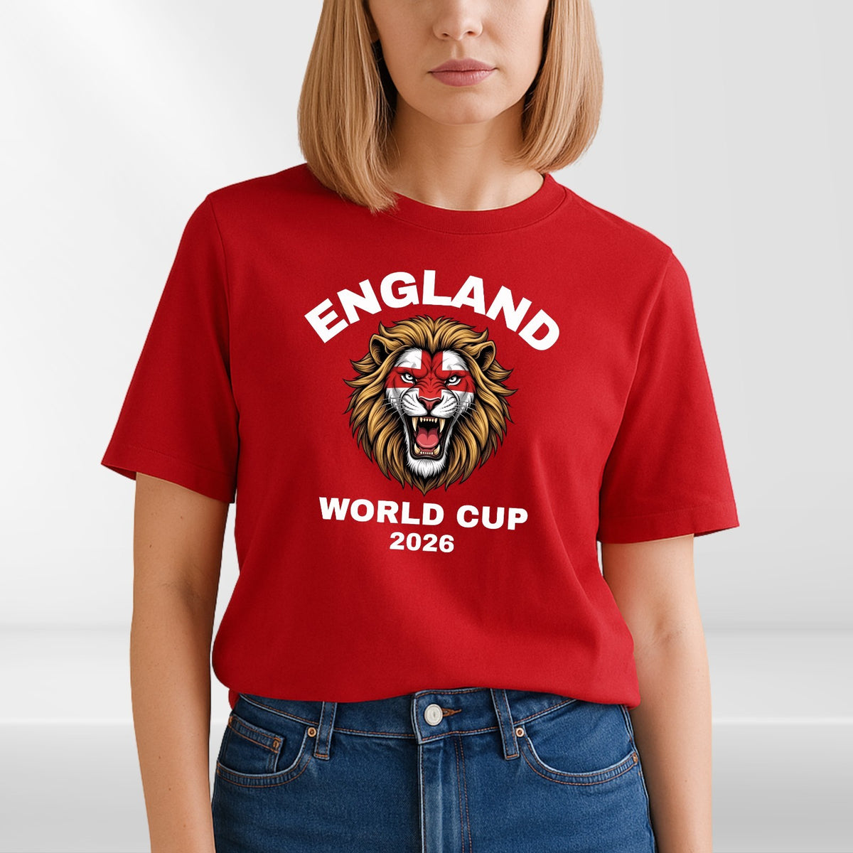 ENGLAND World Cup 2026 Adult T-Shirt Football Coming Home Soccer Unisex Tee