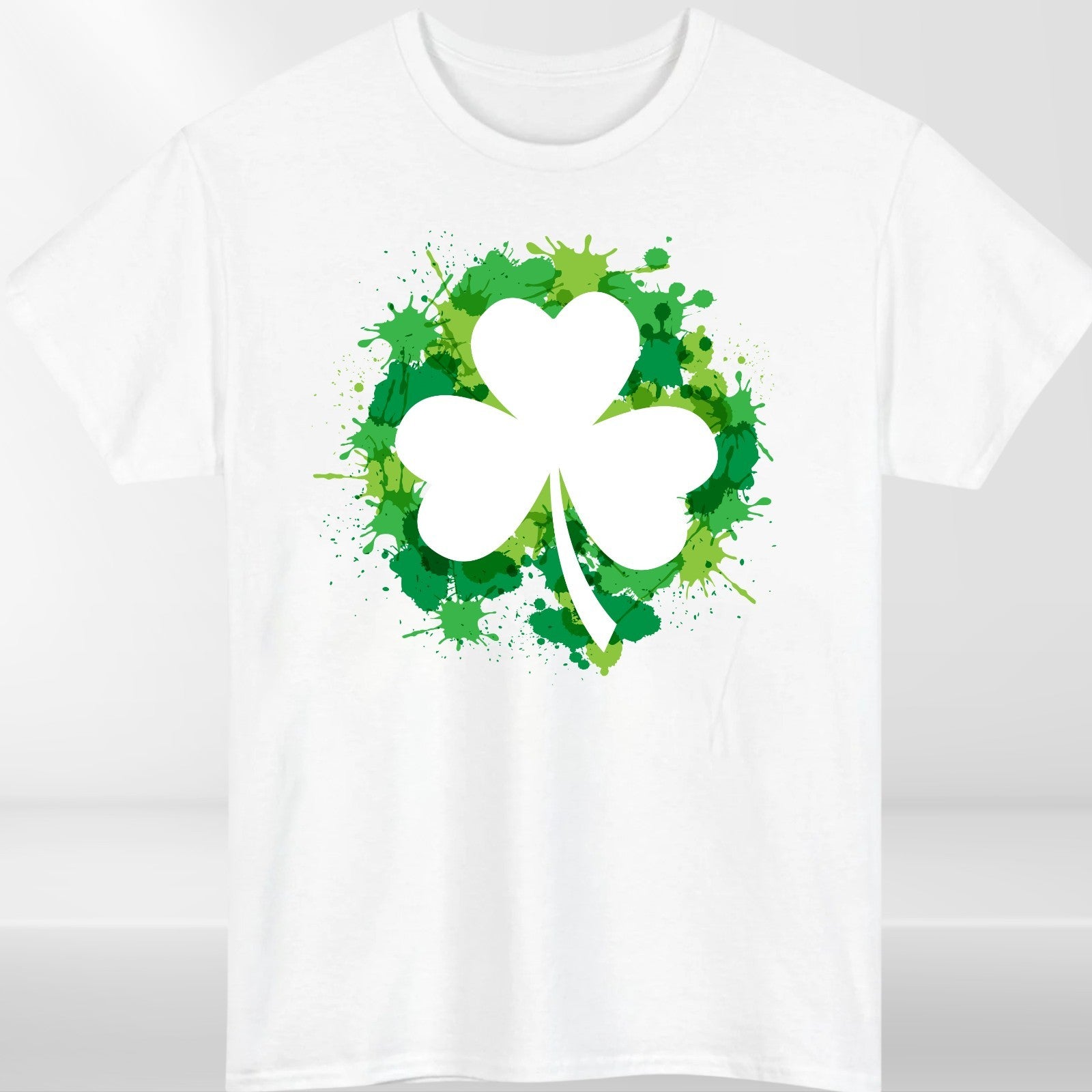 Shamrock T Shirt St Patricks Day Clover Graphic Tee Irish Unisex Top