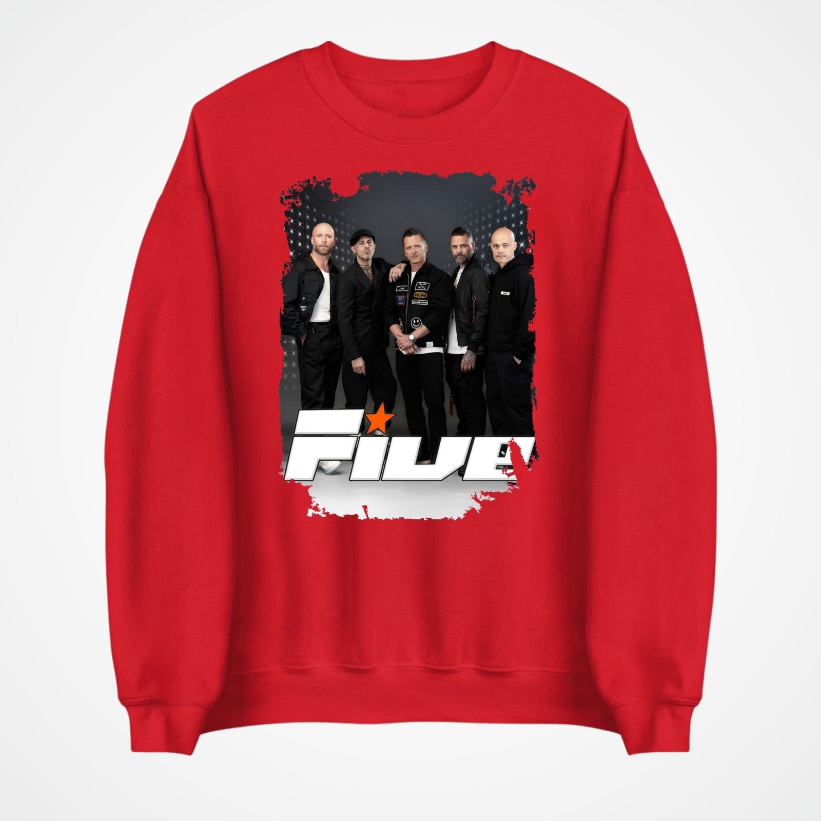 FIVE BOY Band Jumper Music Tour Venue & Dates Printed Fans Top Gift Sweat-shirt