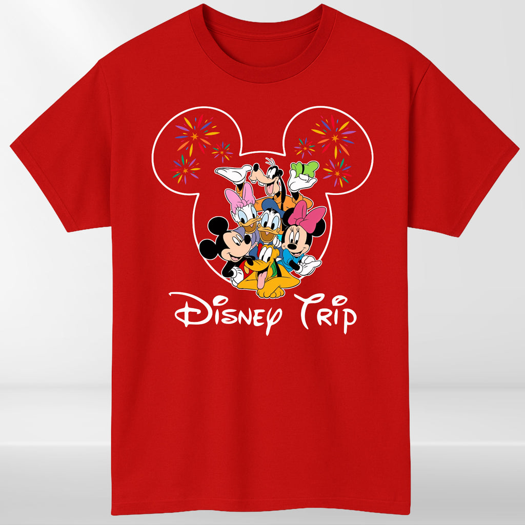 Disney 2026 Family Trip Shirts Mickey Minnie Matching Disneyland Vacation