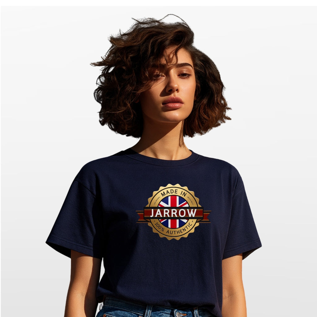 Made In Jarrow - Personalized Hometown - Town Hometown Tyne and Wear Born In Gif