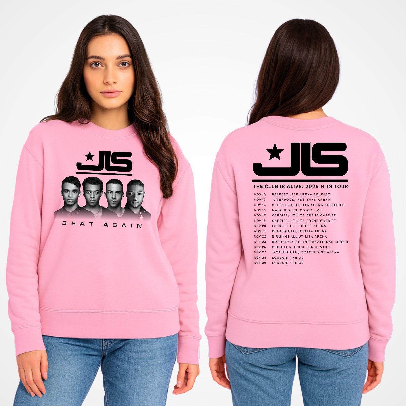 Classic  Band JUMPER The Club Is Alive 2025 UK Tour Pop Fan Gift Tee JUMPER