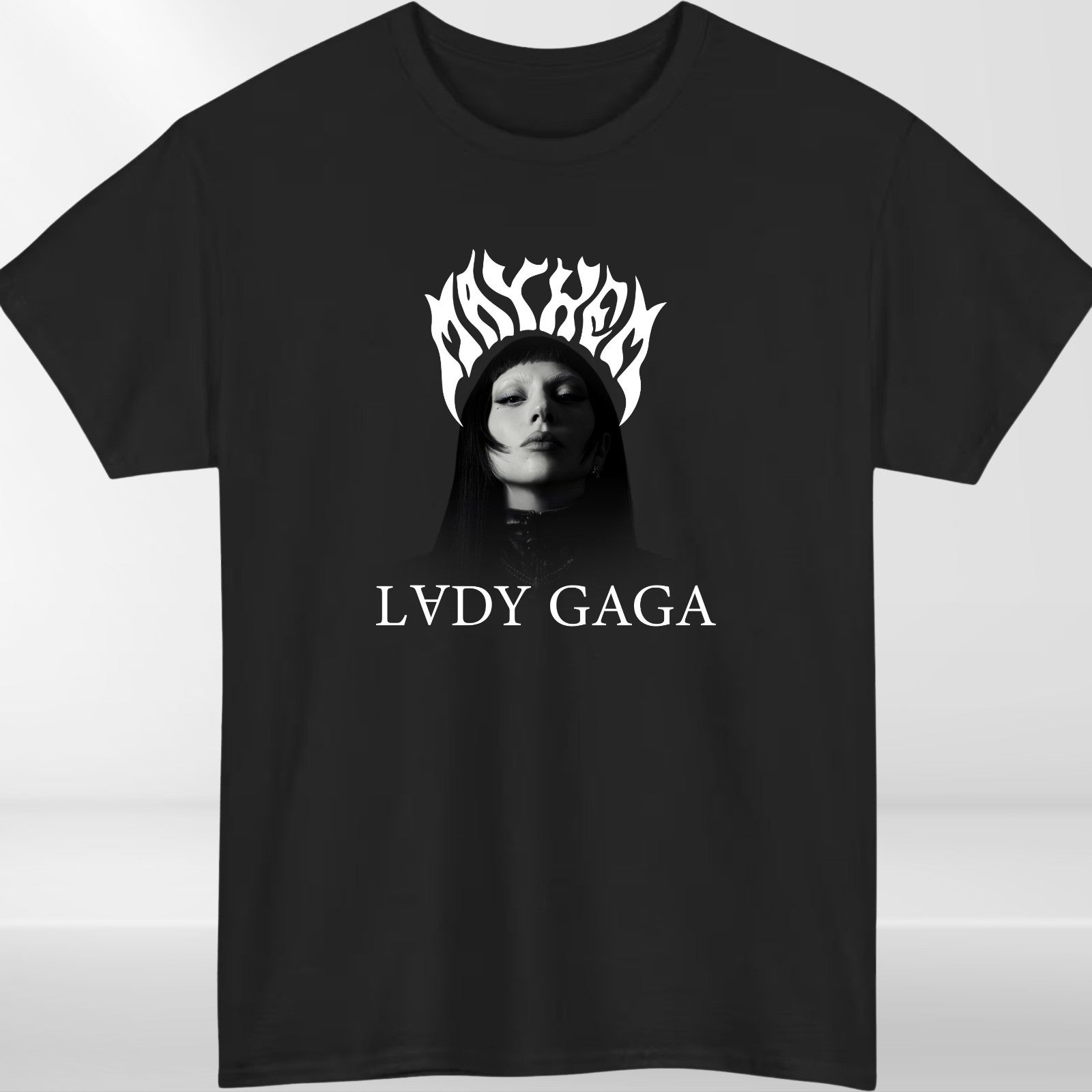 Edgy Music Fan Graphic T-Shirt | Mayhem Style Gothic Rock Tee | Unisex Fashion T