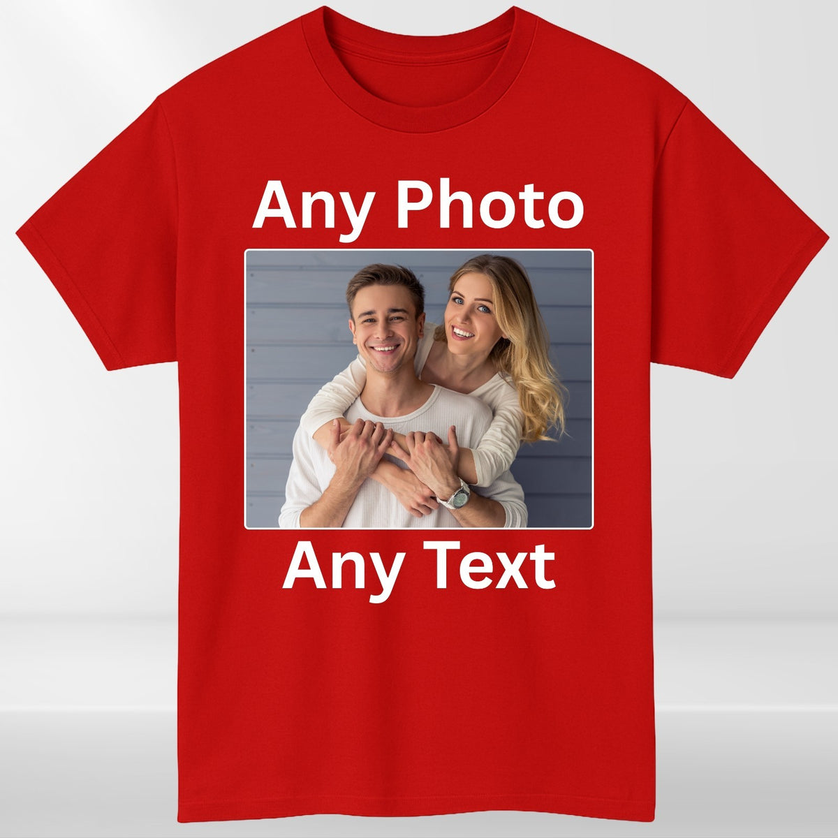 Personalised T-Shirt Custom Printed Your Text Photo Logo Stag Do Hen Party Top