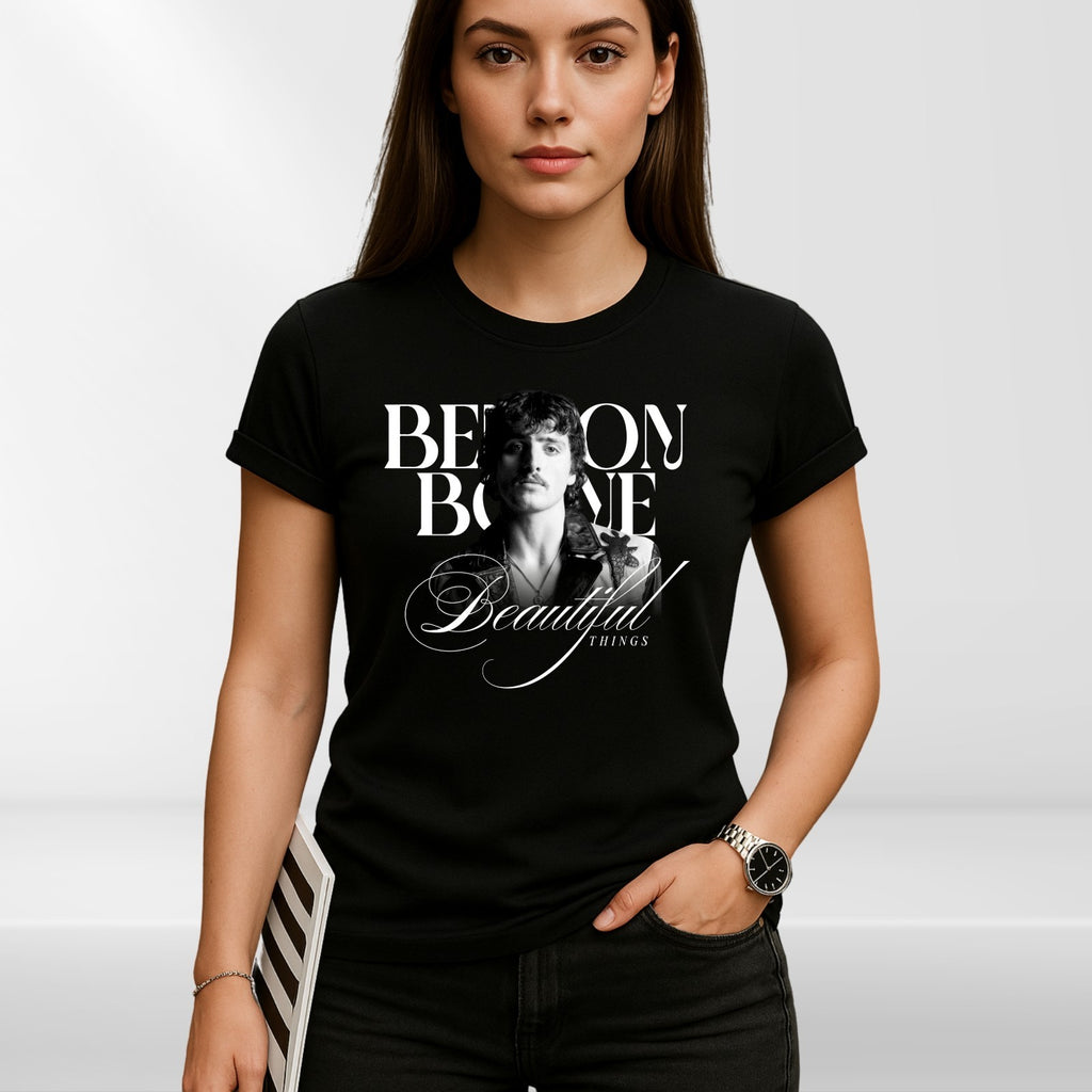 Benson Boone Beautiful Things Graphic Fans Unisex T-shirt, 3year -5XL