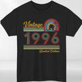Vintage 1996 Limited Edition T Shirt 30th Birthday Retro Graphic Gift Tee UK