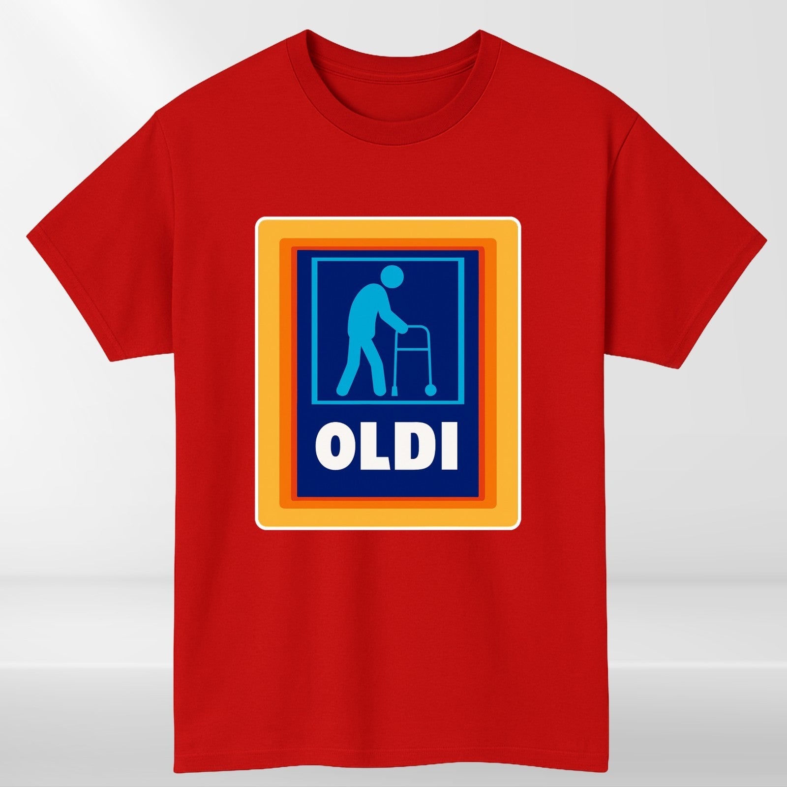 Fathers Day Funny Oldi Parody For Dad T-Shirt product view 5