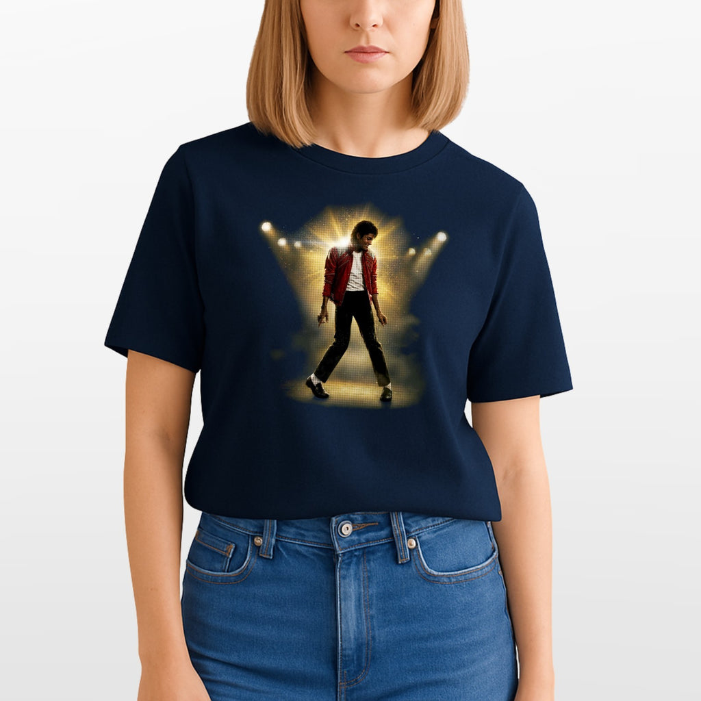 Michael Jackson 80s Thriller Crew Neck T-Shirt Mens Clothing Summer Tee