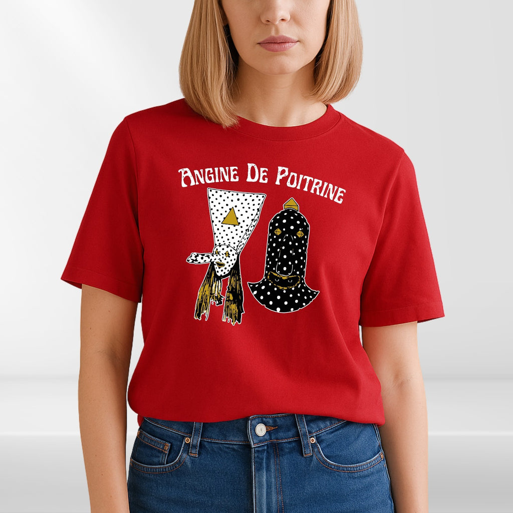 Angine De Poitrine Music Band Unisex T-Shirt, Music Lover Unisex Band Tee Top