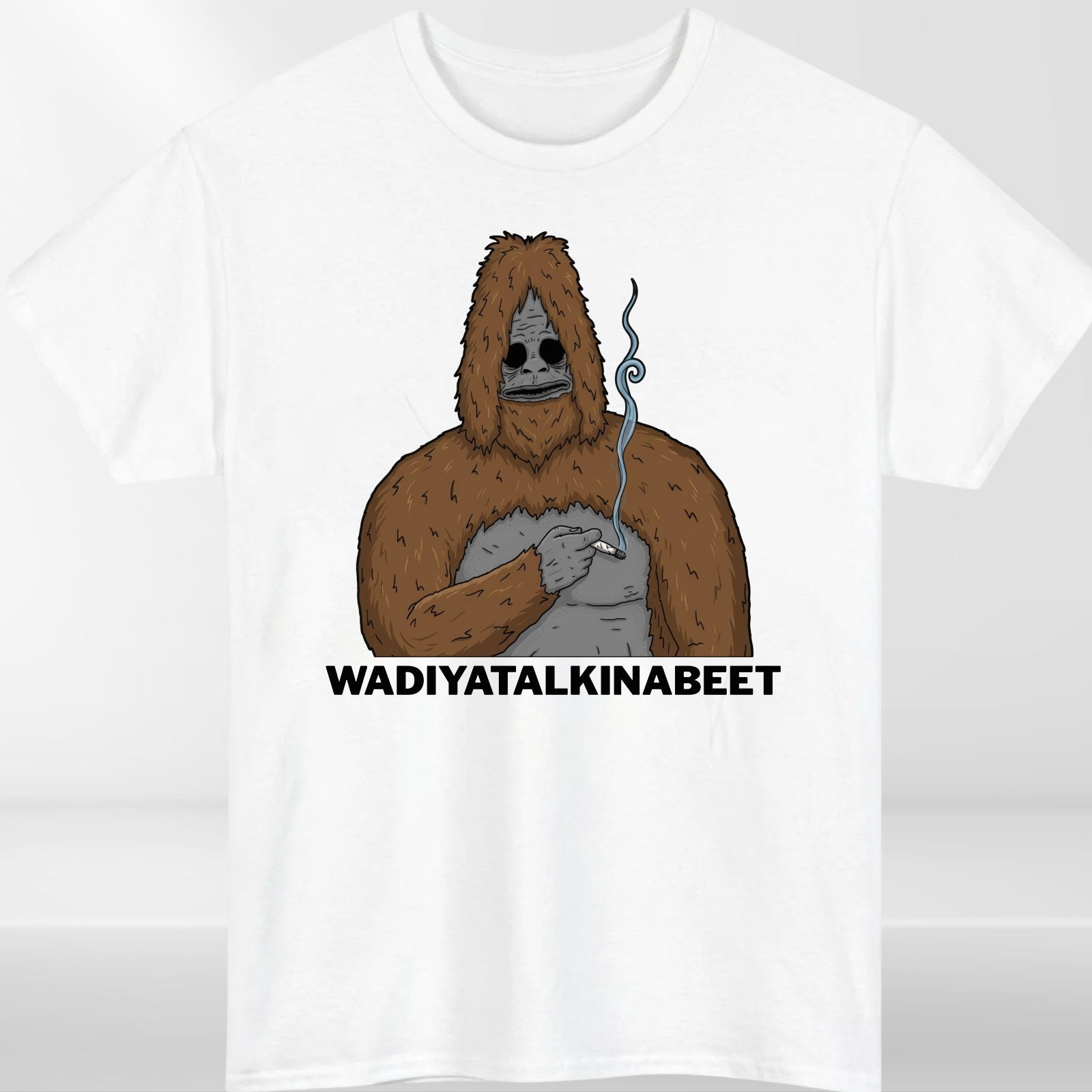 Sassy The Sasquatch Smoke Big Lez Cool Unisex T-Shirt