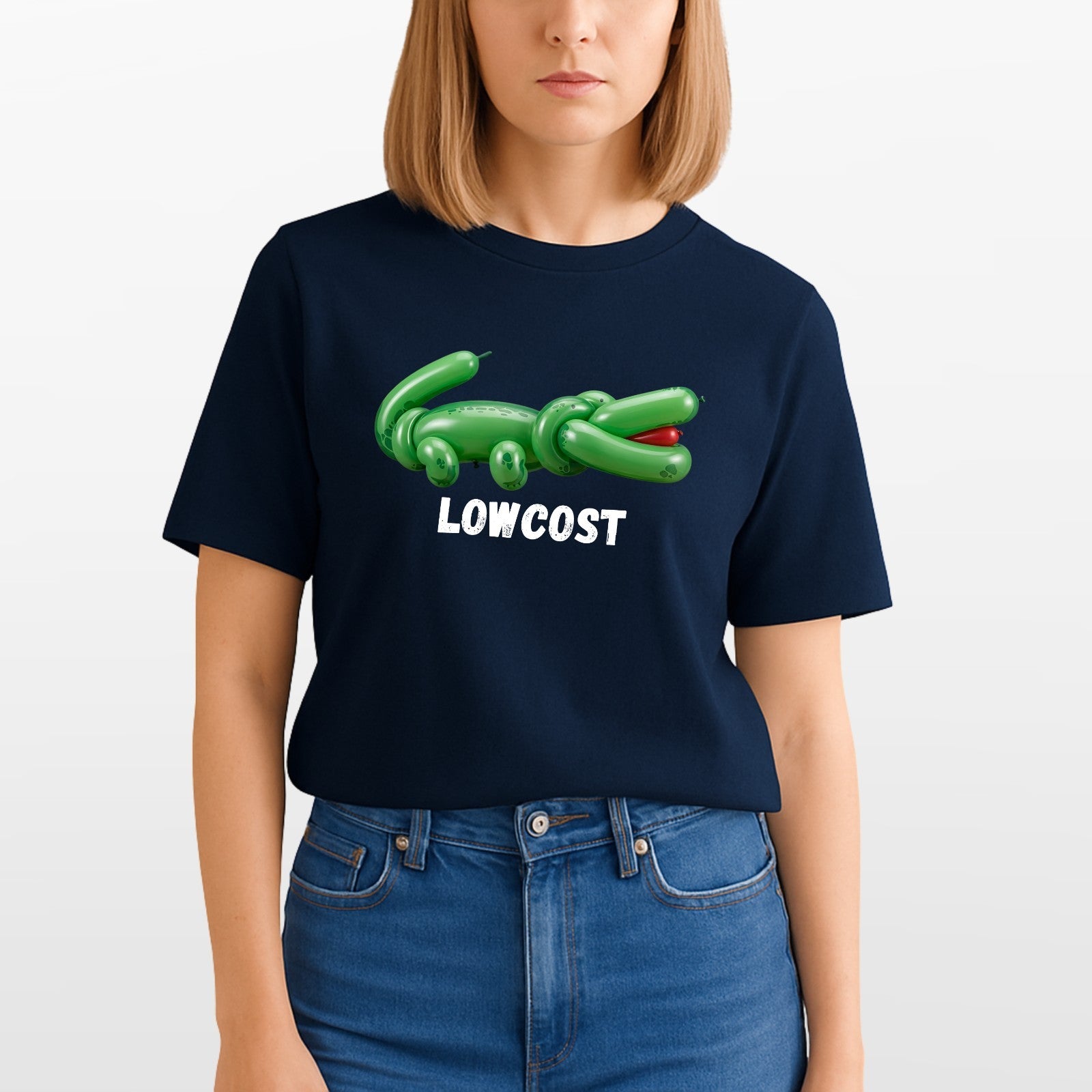 Funny Crocodile Parody T Shirt Balloon Graphic Novelty Unisex Gift Tee UK