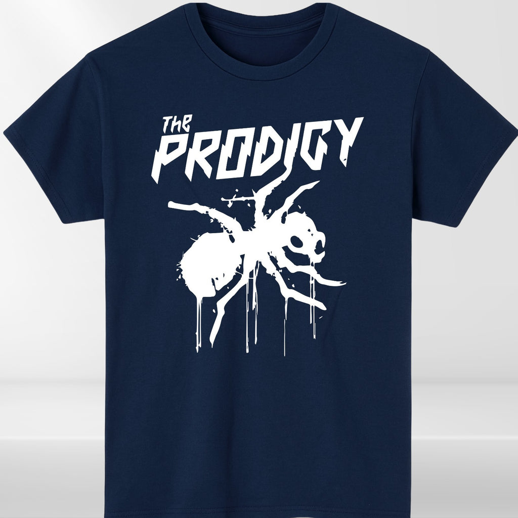 The Prodigy Spider Design On Round Neck Short Sleeve Unisex T-Shirt