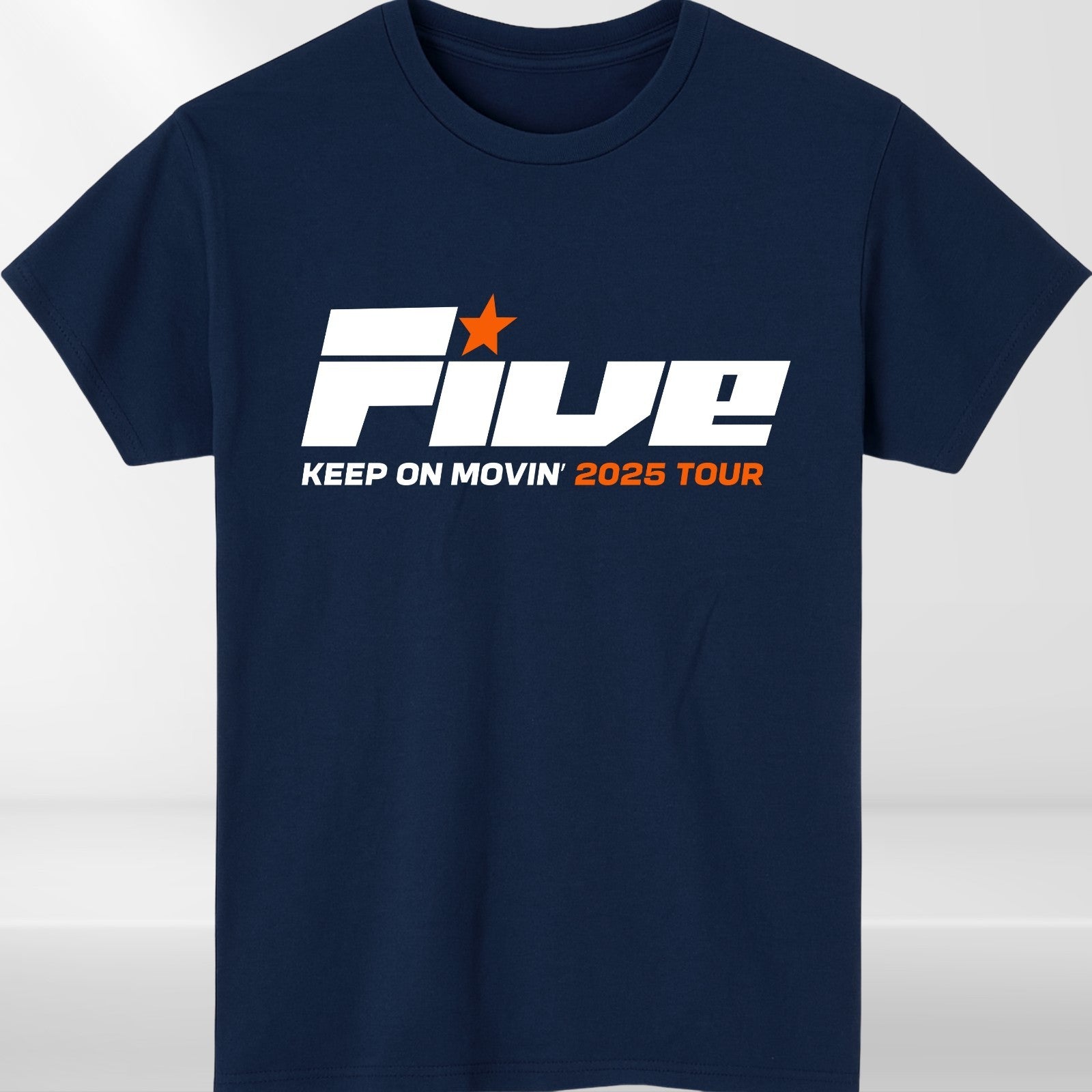 Five T Shirt Keep On Movin Tour Concert 2025 Adult & Kids Reunion Tee Top Uk