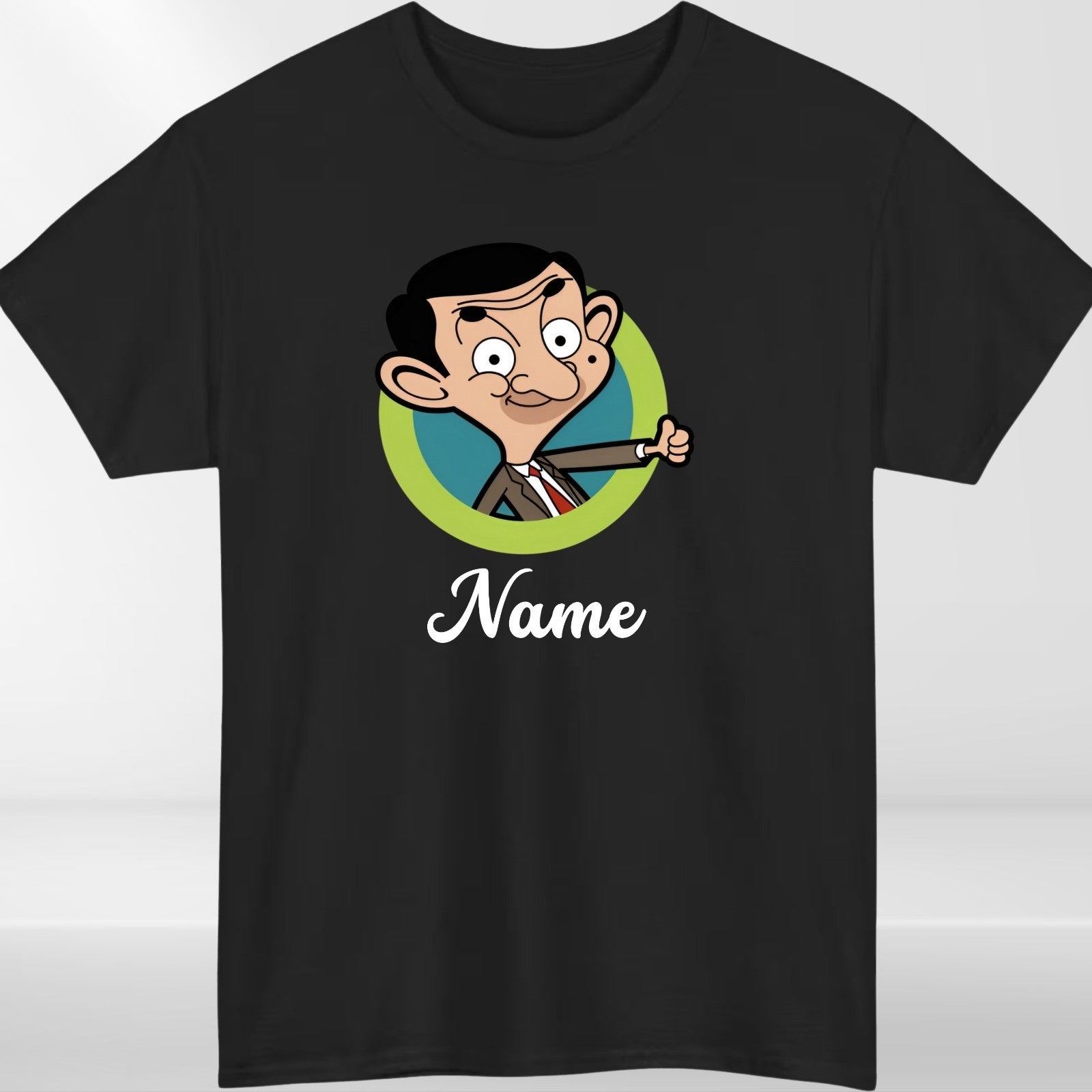 Personalised Cartoon T-Shirt with Name | Funny Custom Graphic Tee Men Women