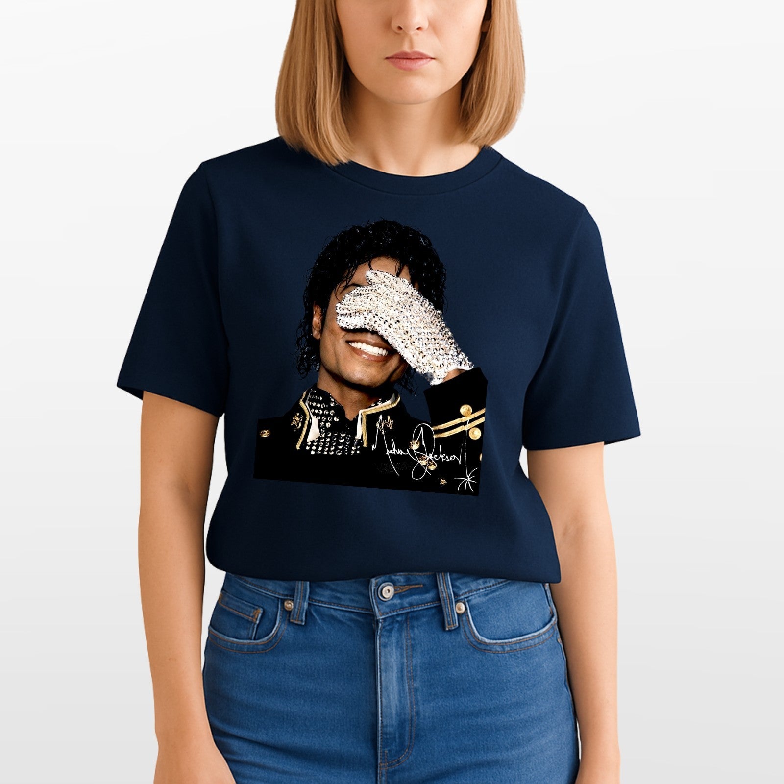 Michael Jackson Glove Graphic Tee, Music MJ King of Pop T-Shirt, a Perfect Gift