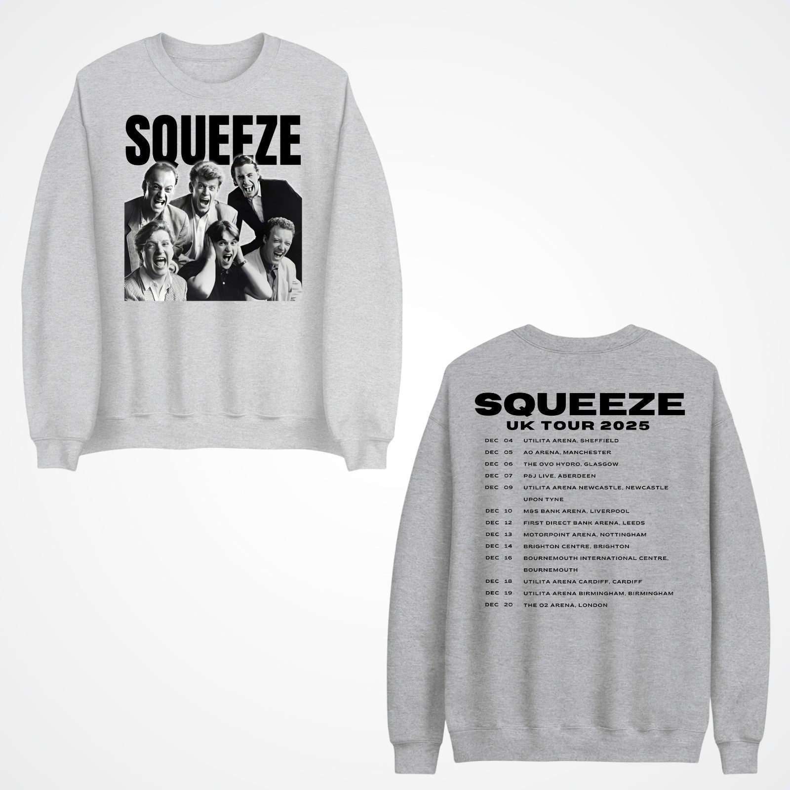 80s British Pop  UK Tour 2025 Jumper | Retro Band Sweatshirt | Music Gift 3Y–4XL