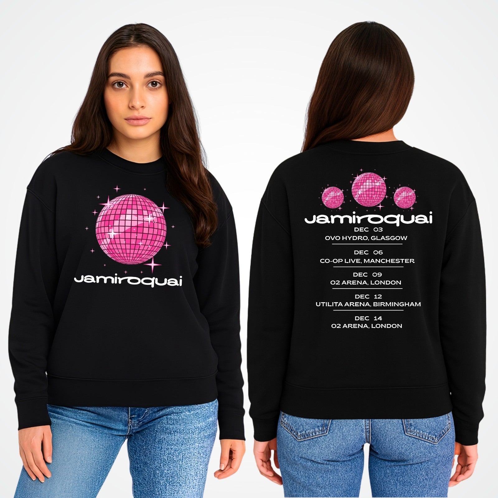 Classic 80s-90s Band Vibe Jumper| Nostalgic Music Graphic Sweatshirt