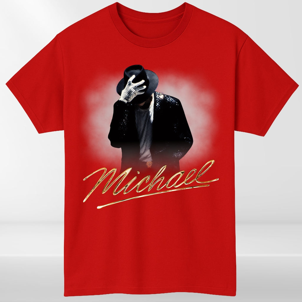 Michael Jackson T Shirt Moonwalk King Pop Dance Graphic Unisex Tee