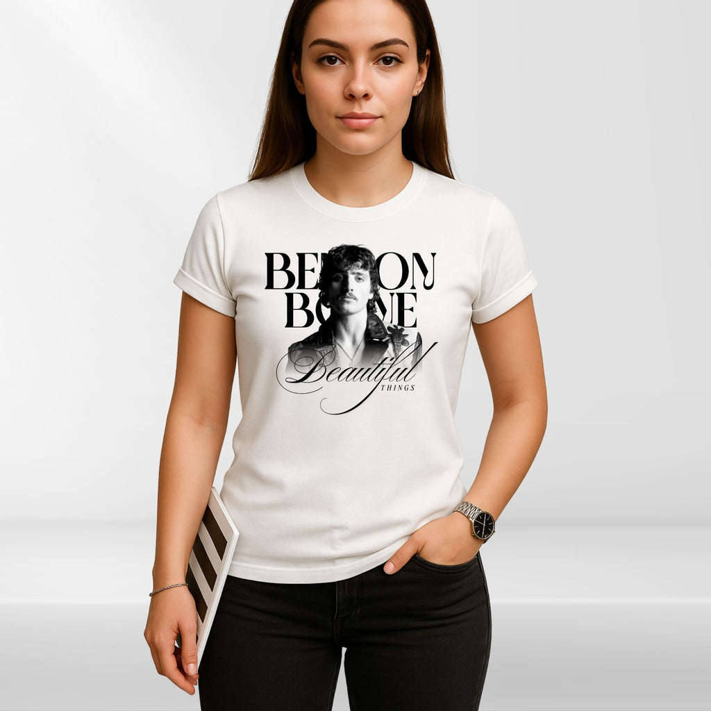 Benson Boone Beautiful Things Graphic Fans Unisex T-shirt, 3year -5XL