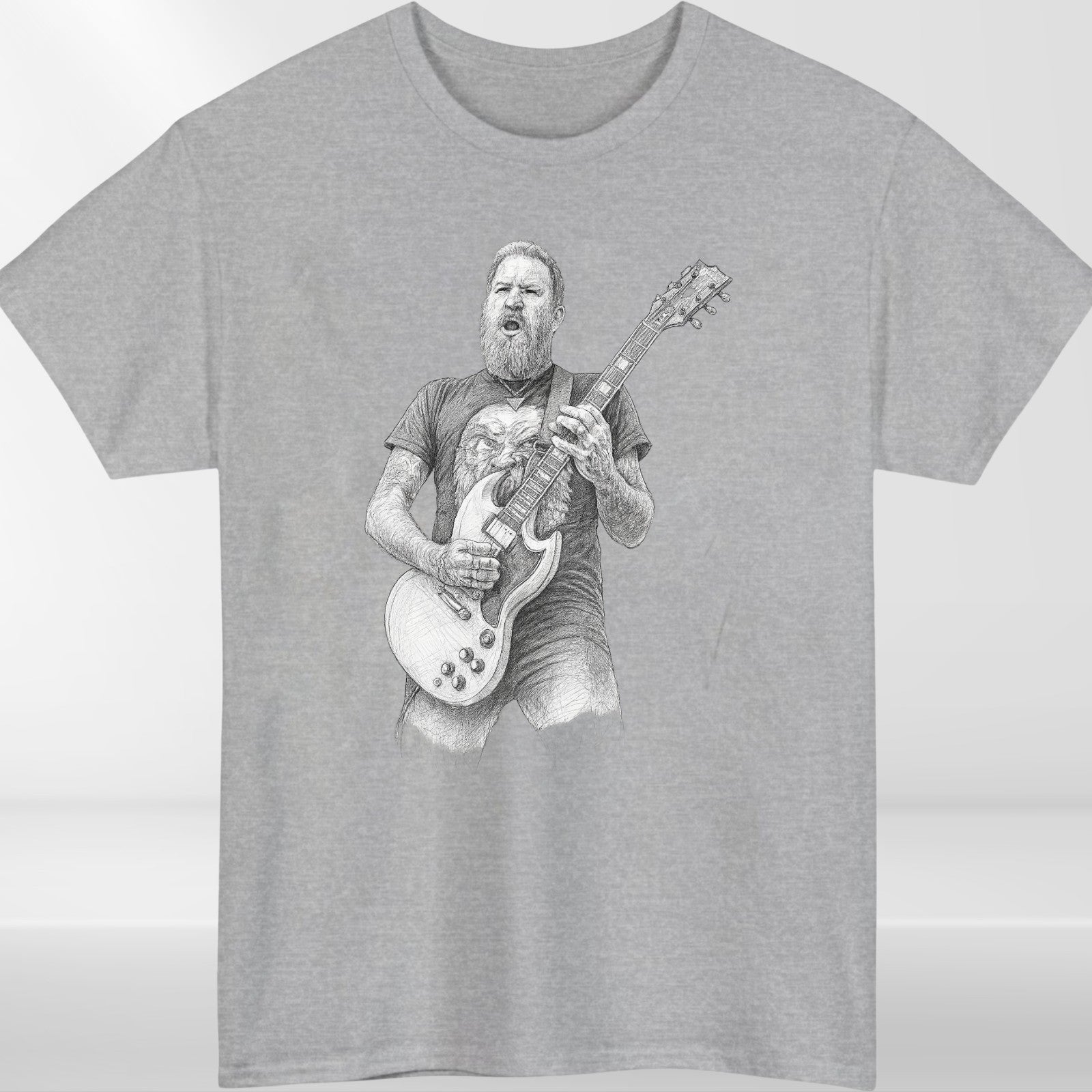 New Brent Hinds Mastodon Band Cotton Black All Size T Shirt Unisex