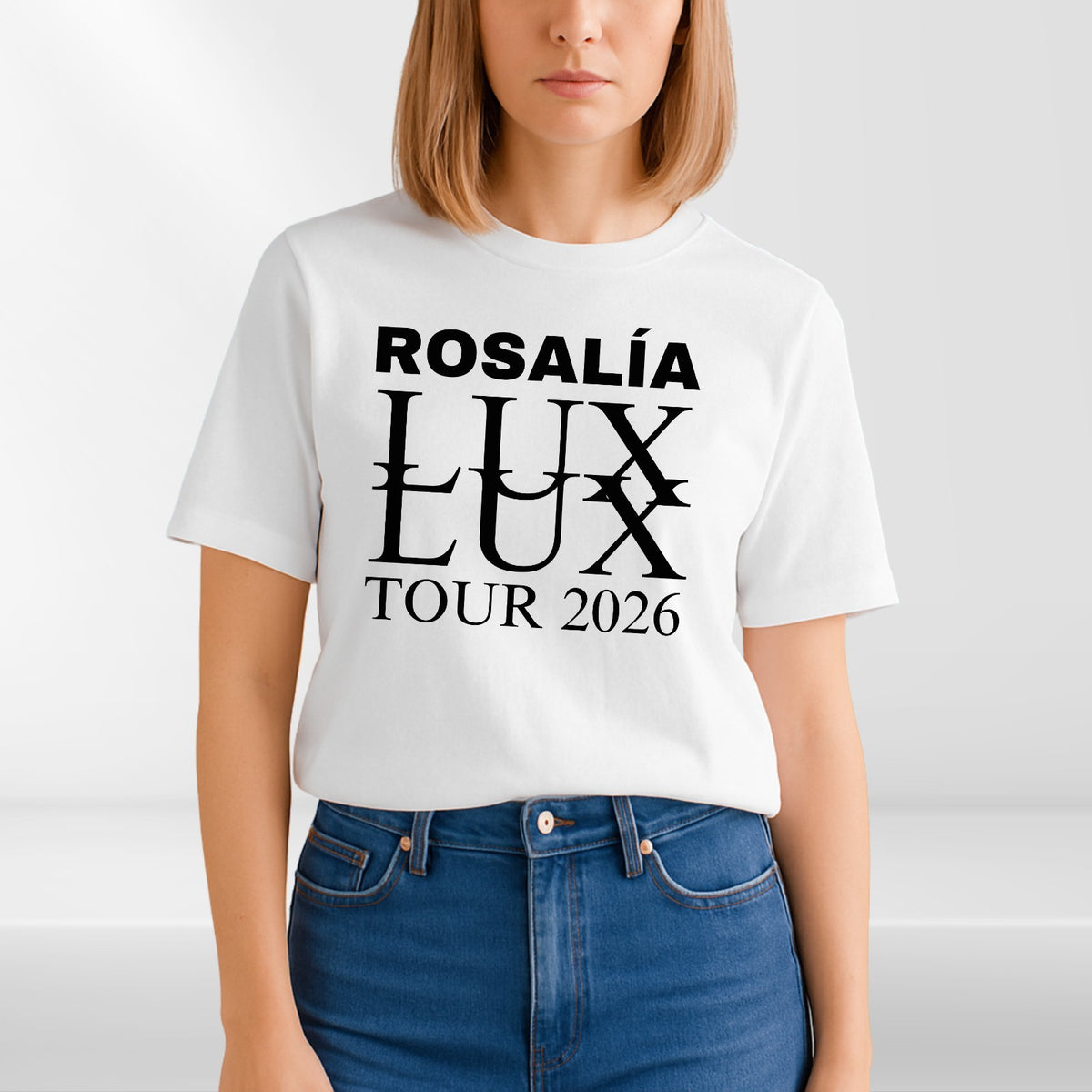 Rosalía LUX Tour 2026 T-Shirt Unisex Music Concert Tee Pop Fan Graphic Top