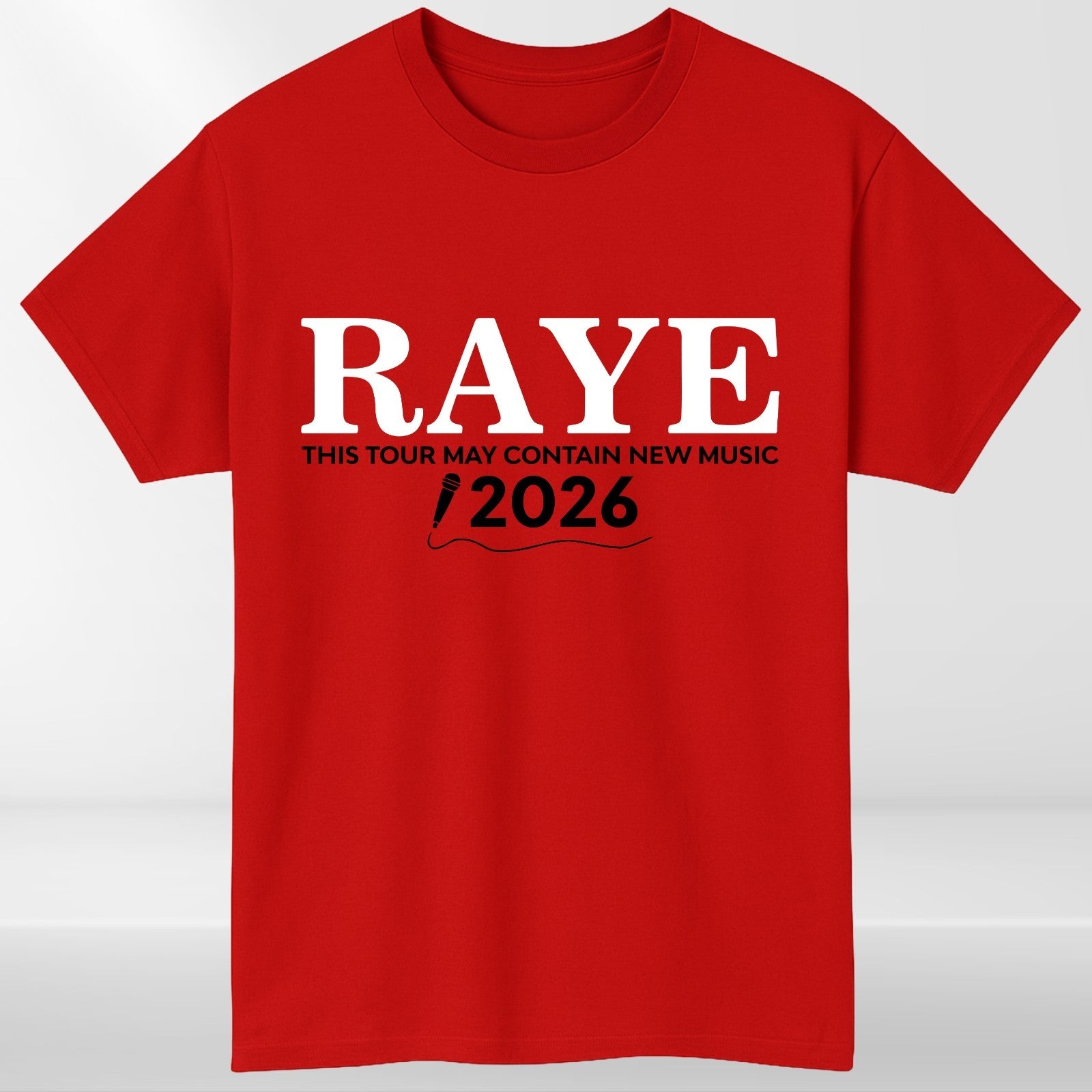 RAYE 2026 UK Tour T-Shirt This Tour May Contain New Music Concert Fans Gift Top