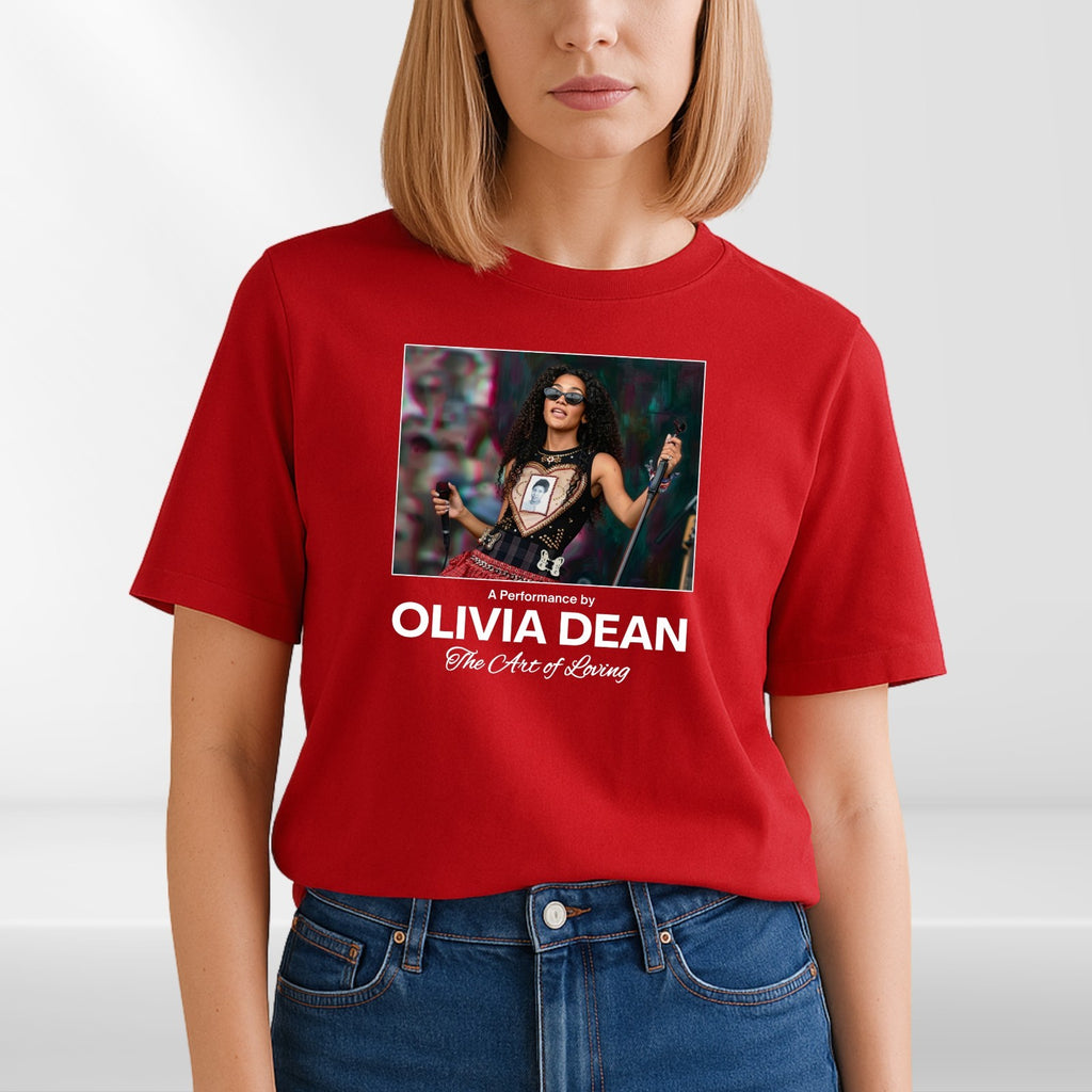 Olivia Dean The Art of Loving Tour T-Shirt + Tour Dates – Unisex