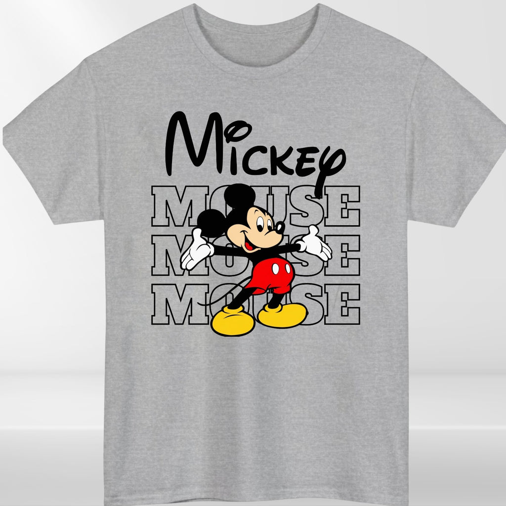 Mickey Minnie Couple Matching T-shirt Mouse Disney Trip Family Unisex Kids Tee