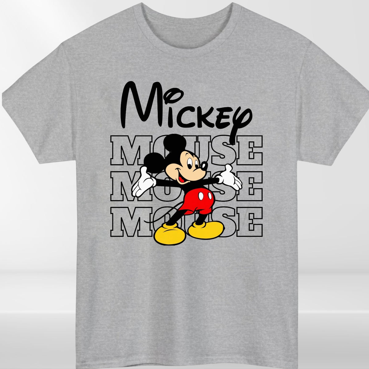 Mickey Minnie Couple Matching T-shirt Mouse Disney Trip Family Unisex Kids Tee