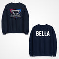 Personalised Gladiators Adult Kids Jumper  Gaming Team Gamer 90's TV Show Xmas