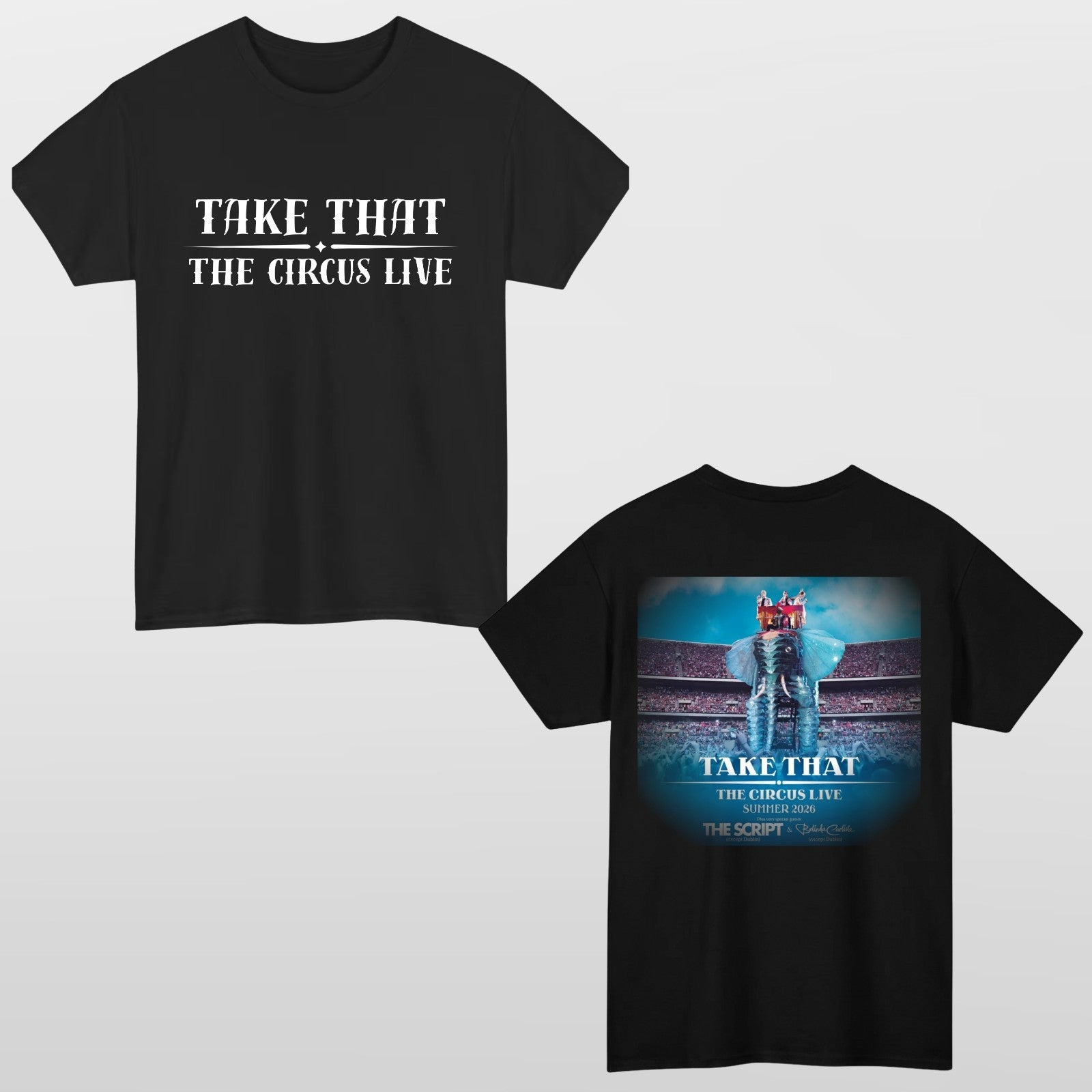 Take That Tour Shirt 2026 | The Circus Live Concert Tee
