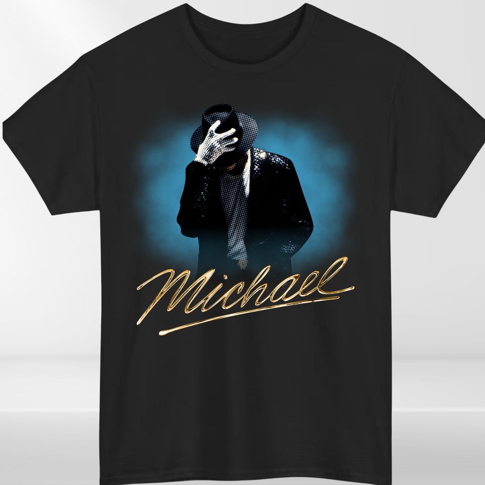 Michael Jackson T Shirt Moonwalk King Pop Dance Graphic Unisex Tee
