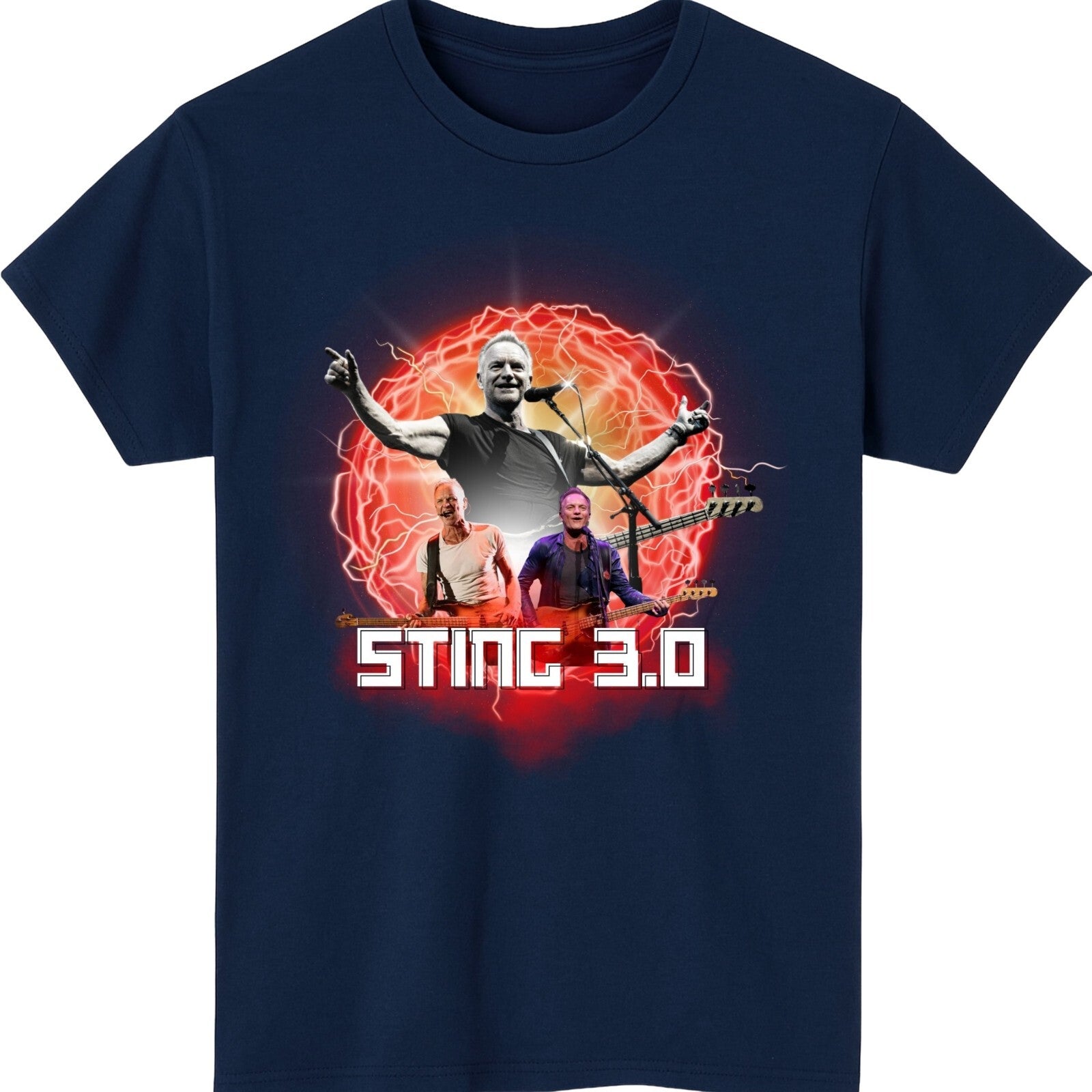 Sting 3.0 Tour Concert 2025 T-Shirt product view 4