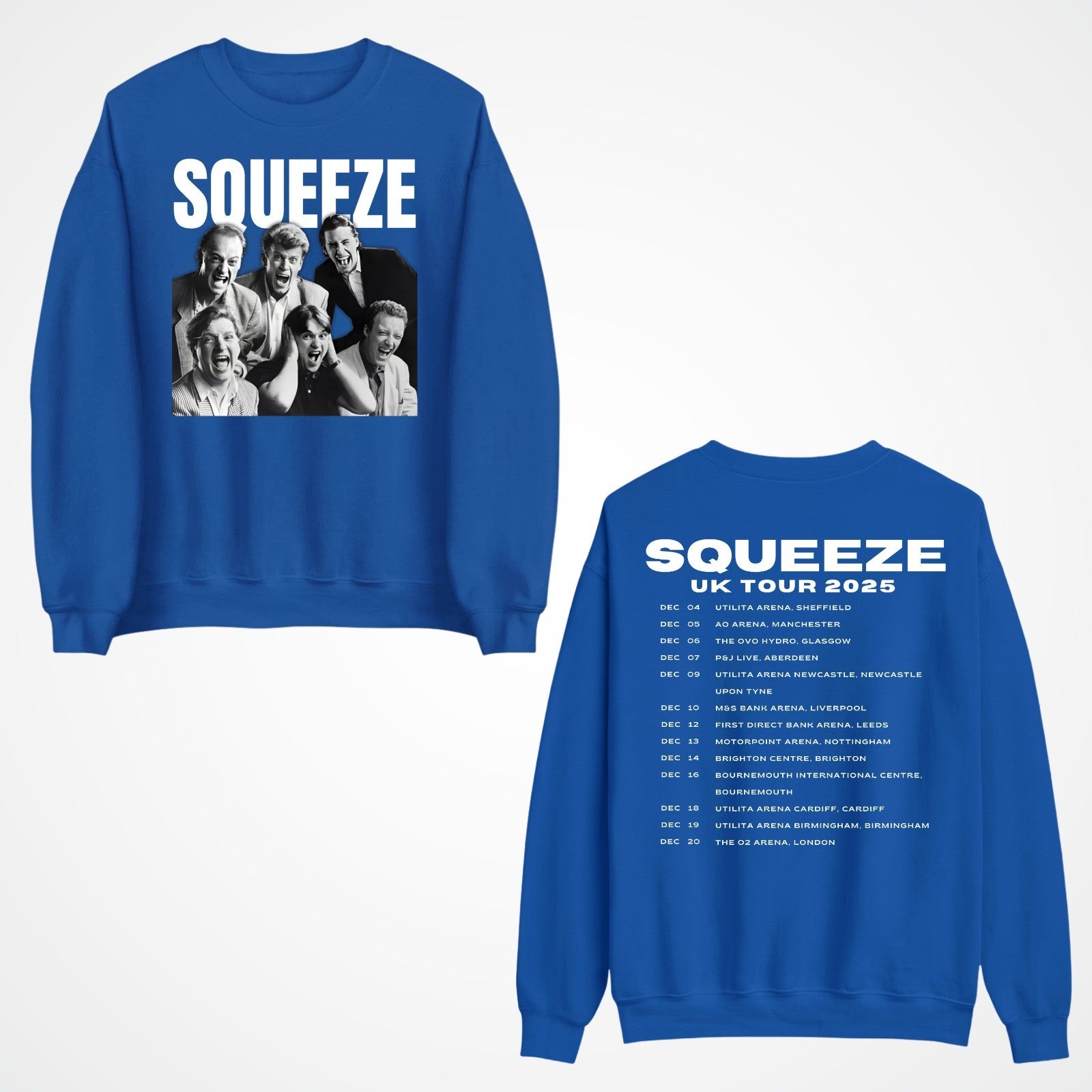 80s British Pop  UK Tour 2025 Jumper | Retro Band Sweatshirt | Music Gift 3Y–4XL
