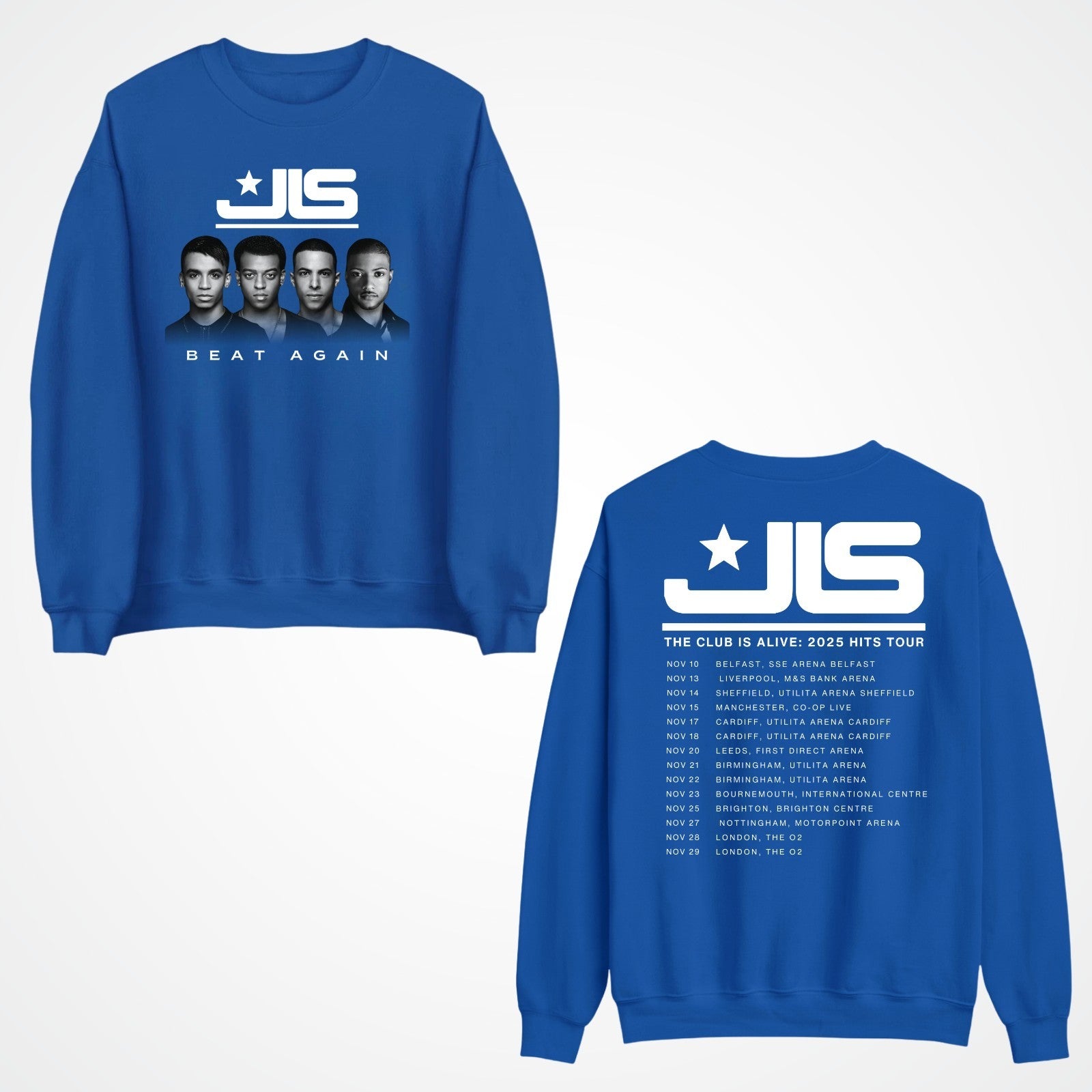 Classic  Band JUMPER The Club Is Alive 2025 UK Tour Pop Fan Gift Tee JUMPER