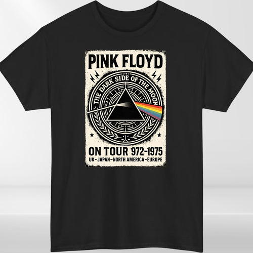 Floyd T Shirt Dark Side Of The Moon Pink Album Tee New 2025 Unisex Rainbow Shirt