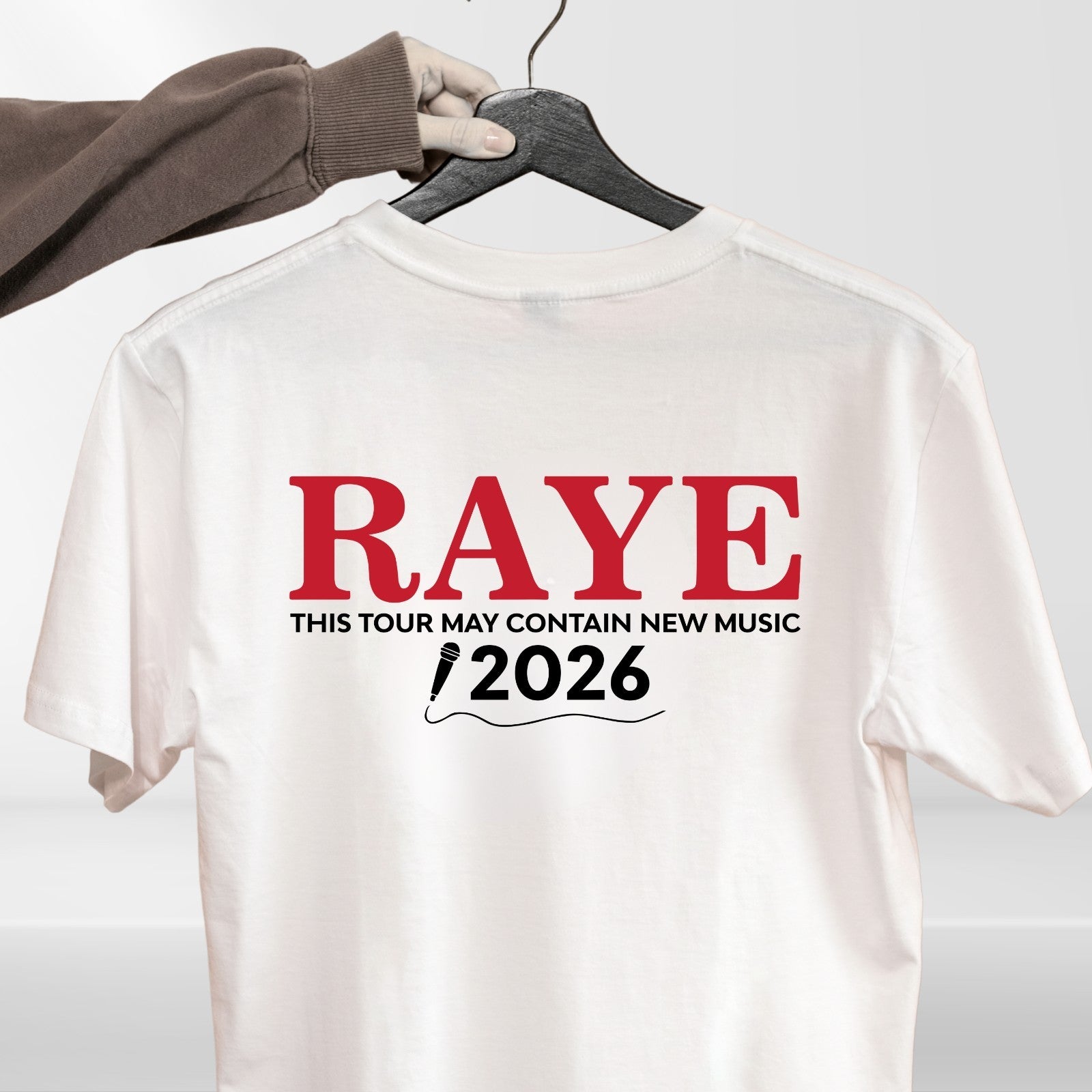 RAYE 2026 UK Tour T-Shirt This Tour May Contain New Music Concert Fans Gift Top