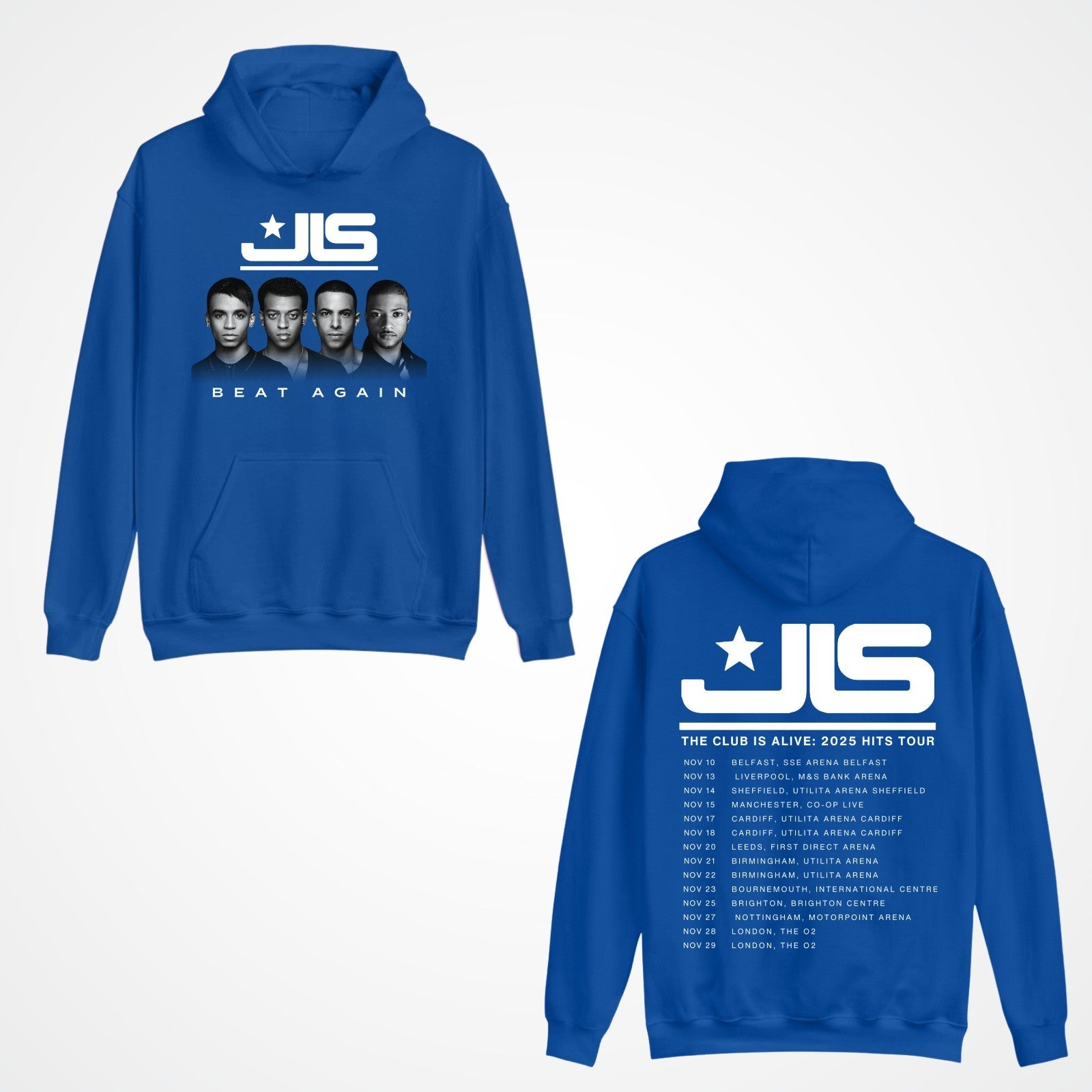 Minimalist Music-Inspired Print Hoodie –Bold Graphic Statement Wear