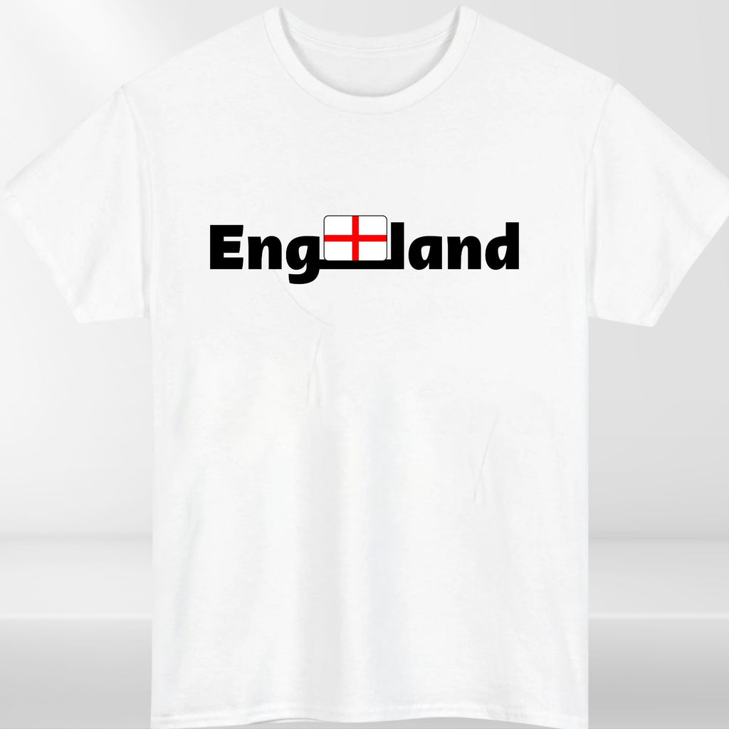 England St George Cross T-Shirt | England Flag Graphic Tee | Unisex UK Fan Shirt