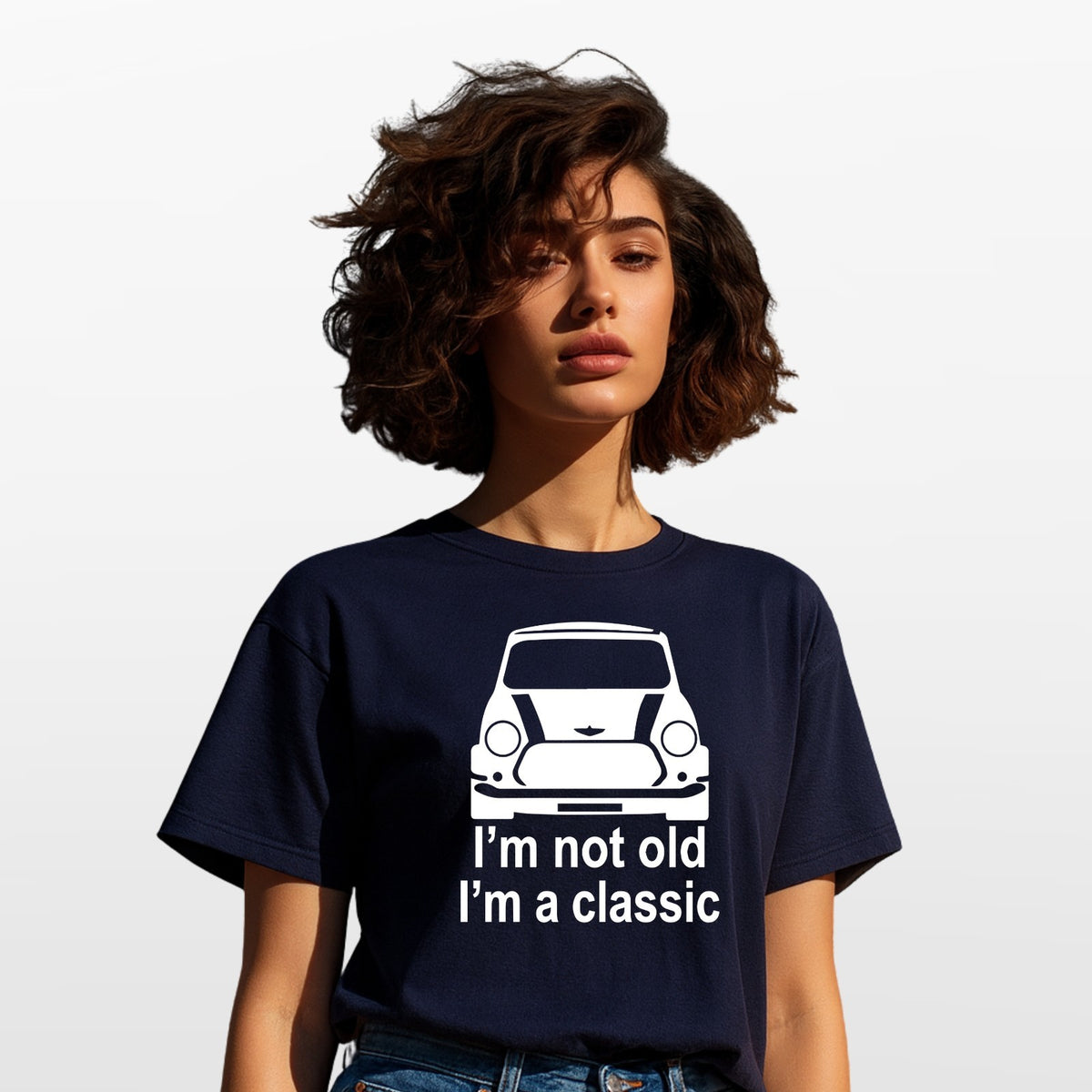 Classic Mini T-Shirt Retro Car Enthusiast Gift Unisex Cotton Tee UK