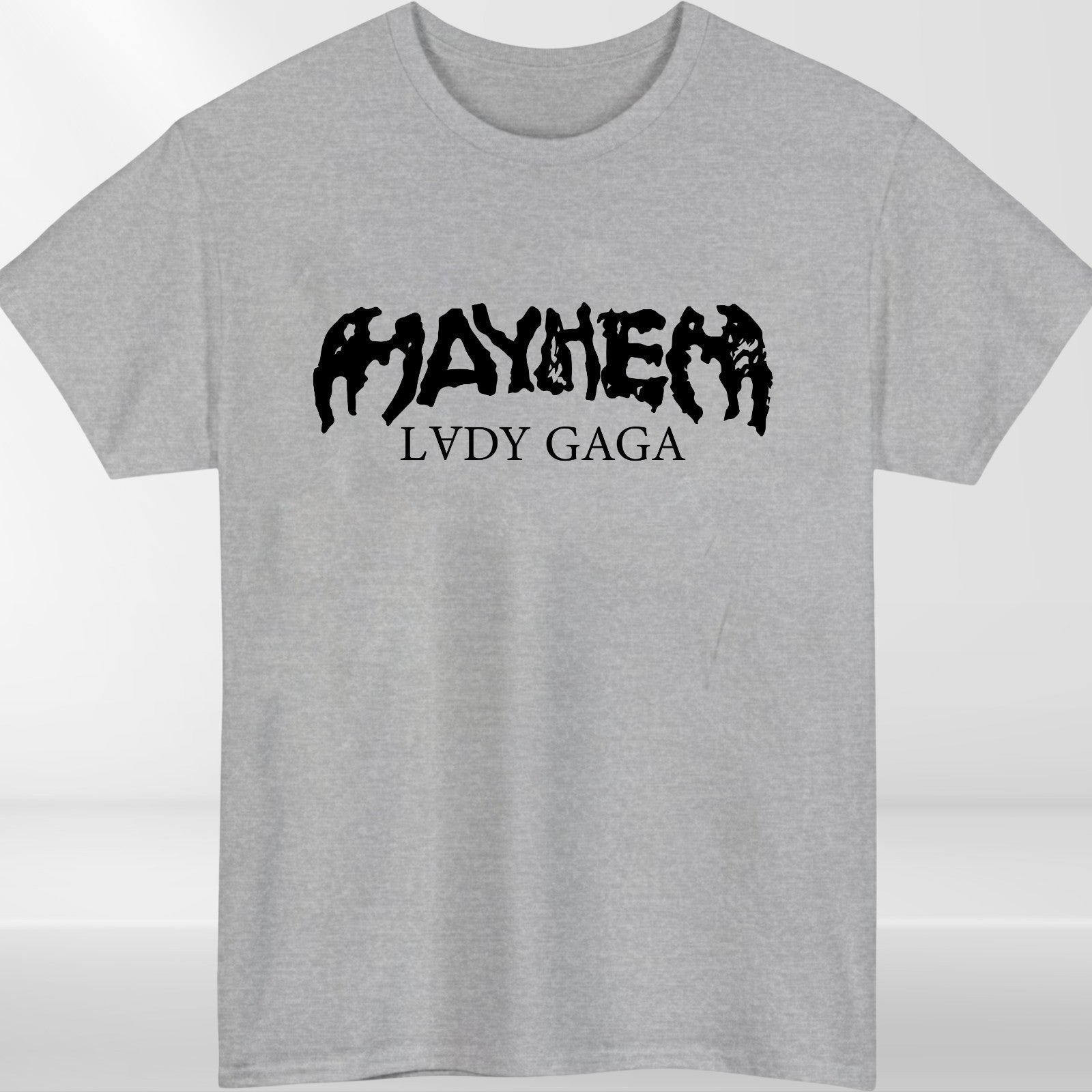 Edgy Music Fan Graphic T-Shirt | Mayhem Style Gothic Rock Tee | Unisex Fashion T
