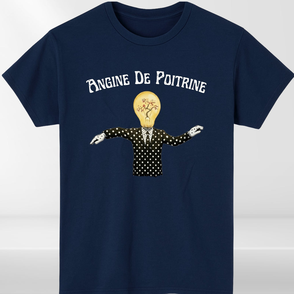 Angine De Poitrine Abstract Art T‑Shirt – Geometric Polka Dot Graphic T Shirt UK