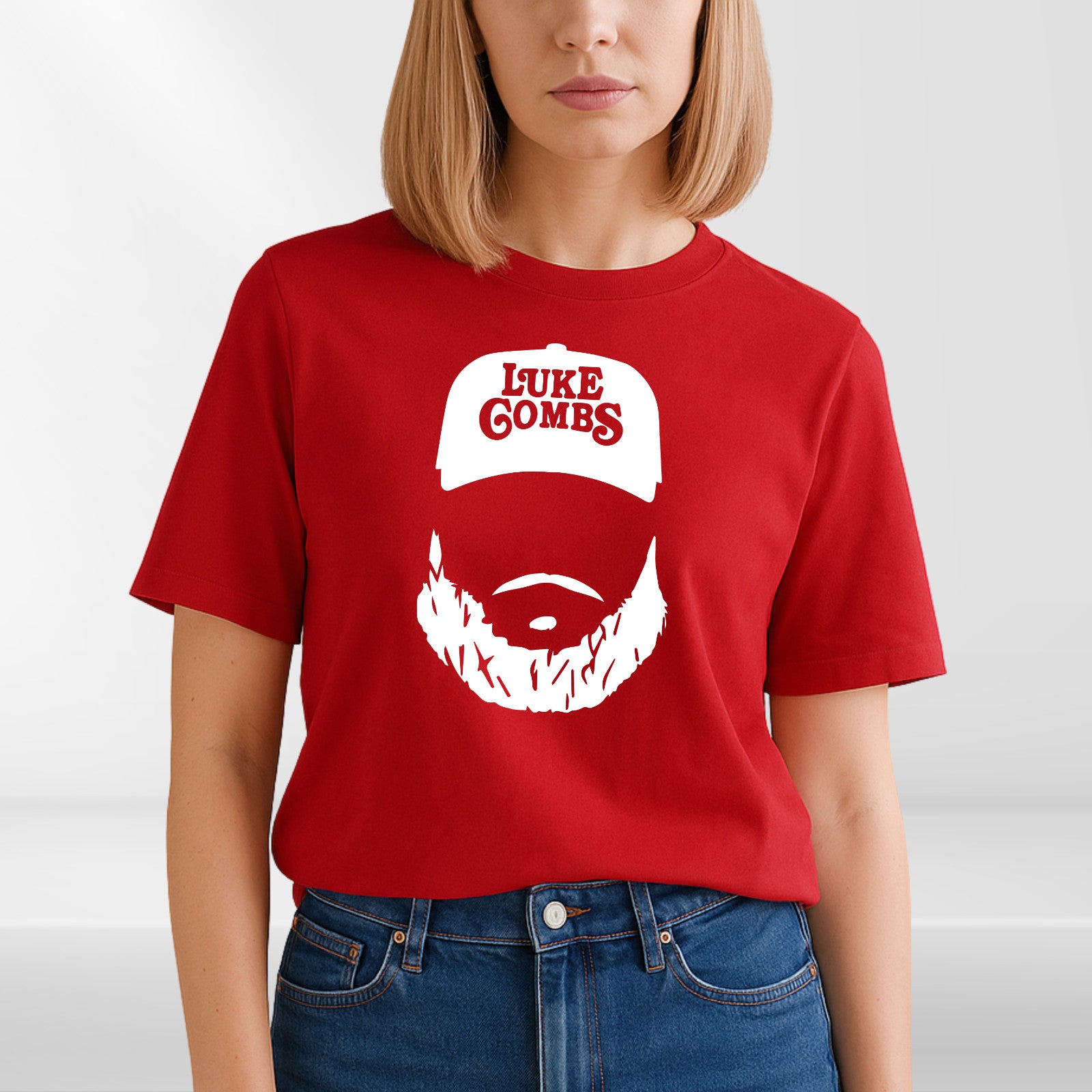 Luke Combs Inspired Country Music T Shirt Western Fan Graphic Unisex Tee