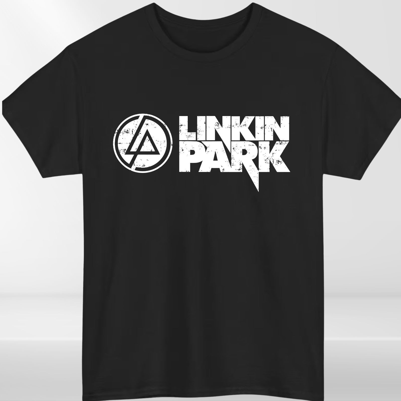 Linkin Park Logo T-Shirt Black Nu Metal Rock Band Tee Unisex