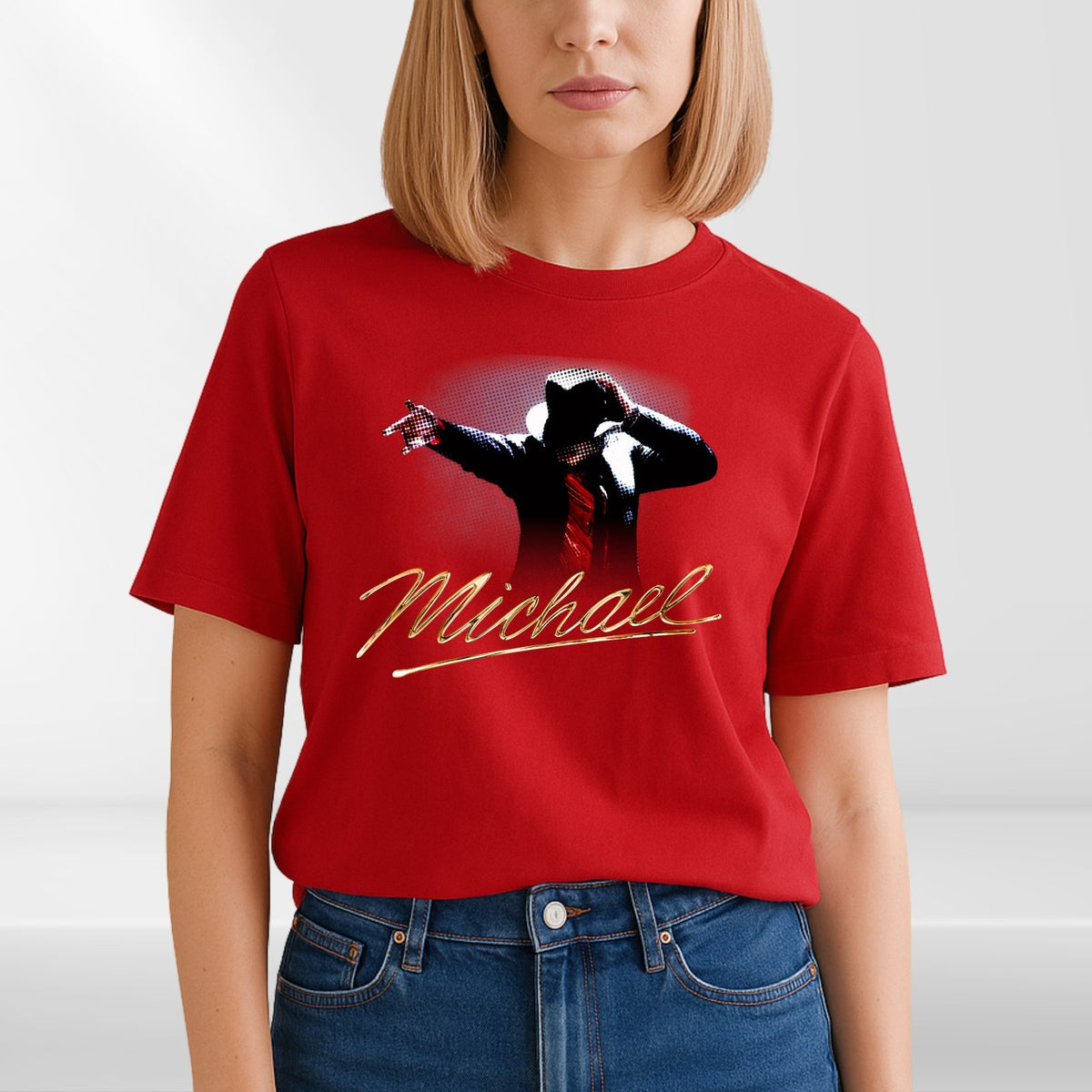 Michael Jackson T Shirt Moonwalk King Pop Dance Graphic Unisex Tee