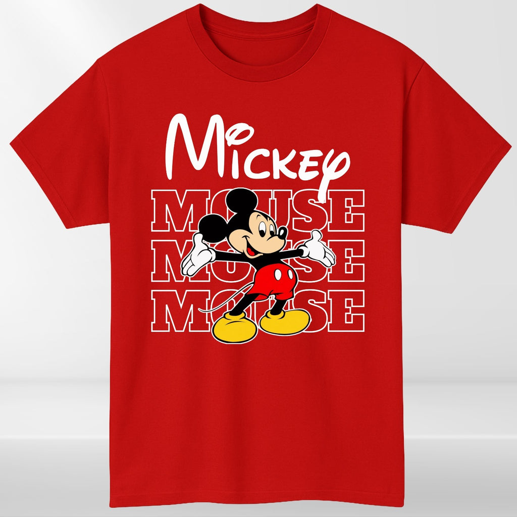 Mickey Minnie Couple Matching T-shirt Mouse Disney Trip Family Unisex Kids Tee