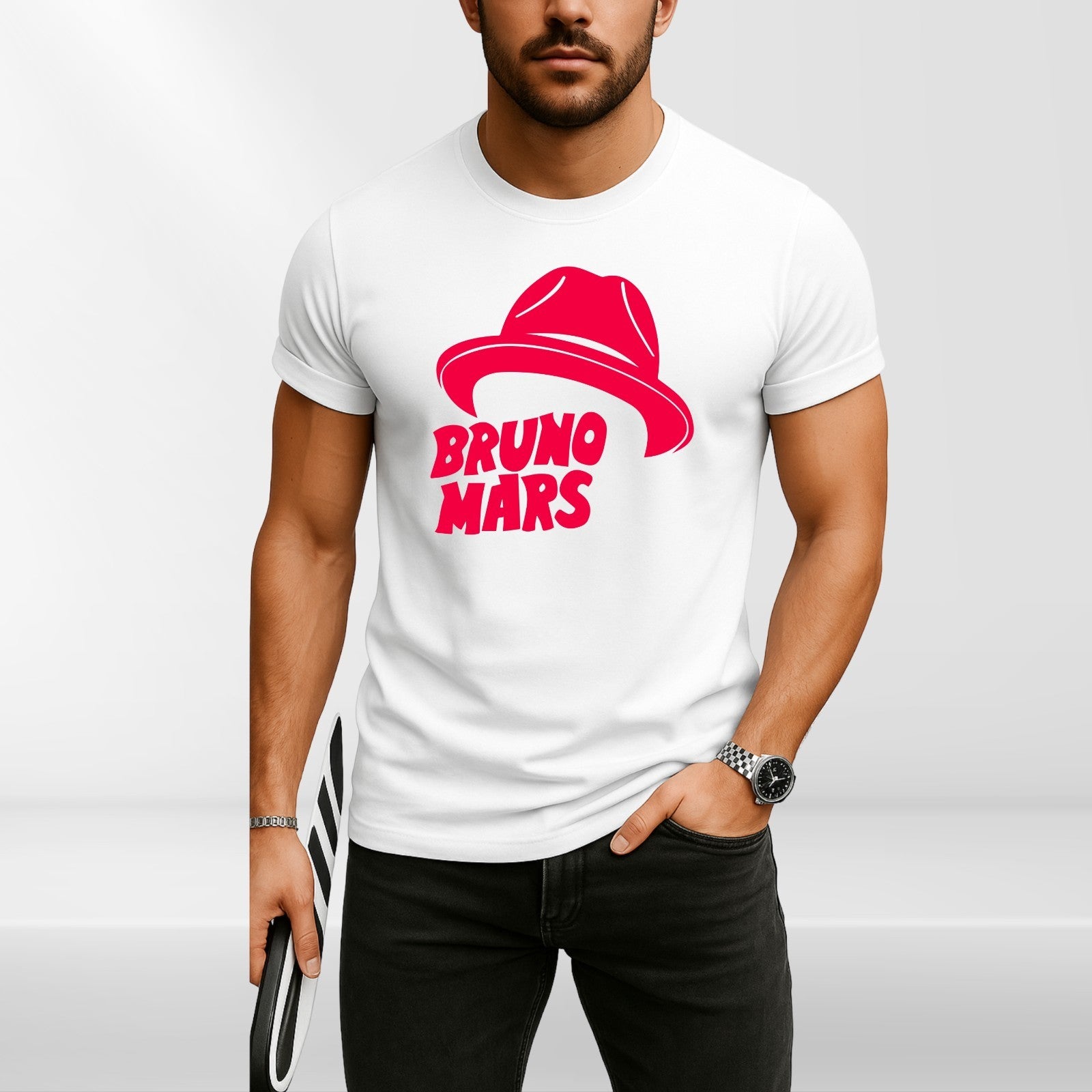 Bruno Mars The Romantic Unisex T-Shirt Fun Music Inspired Top New